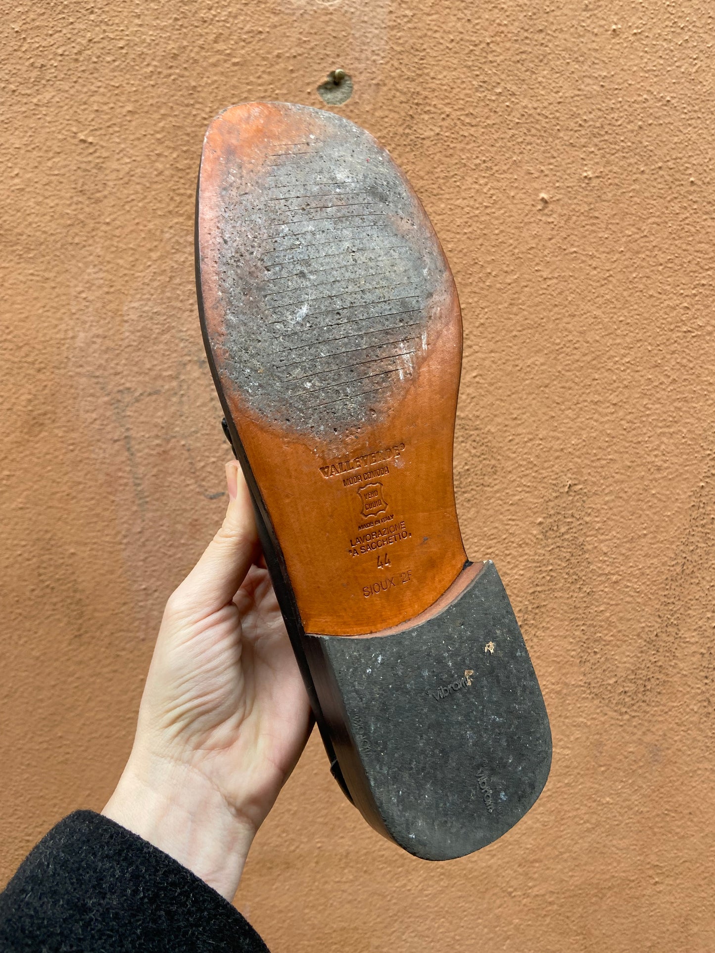 Mocassino valleverde nero 44