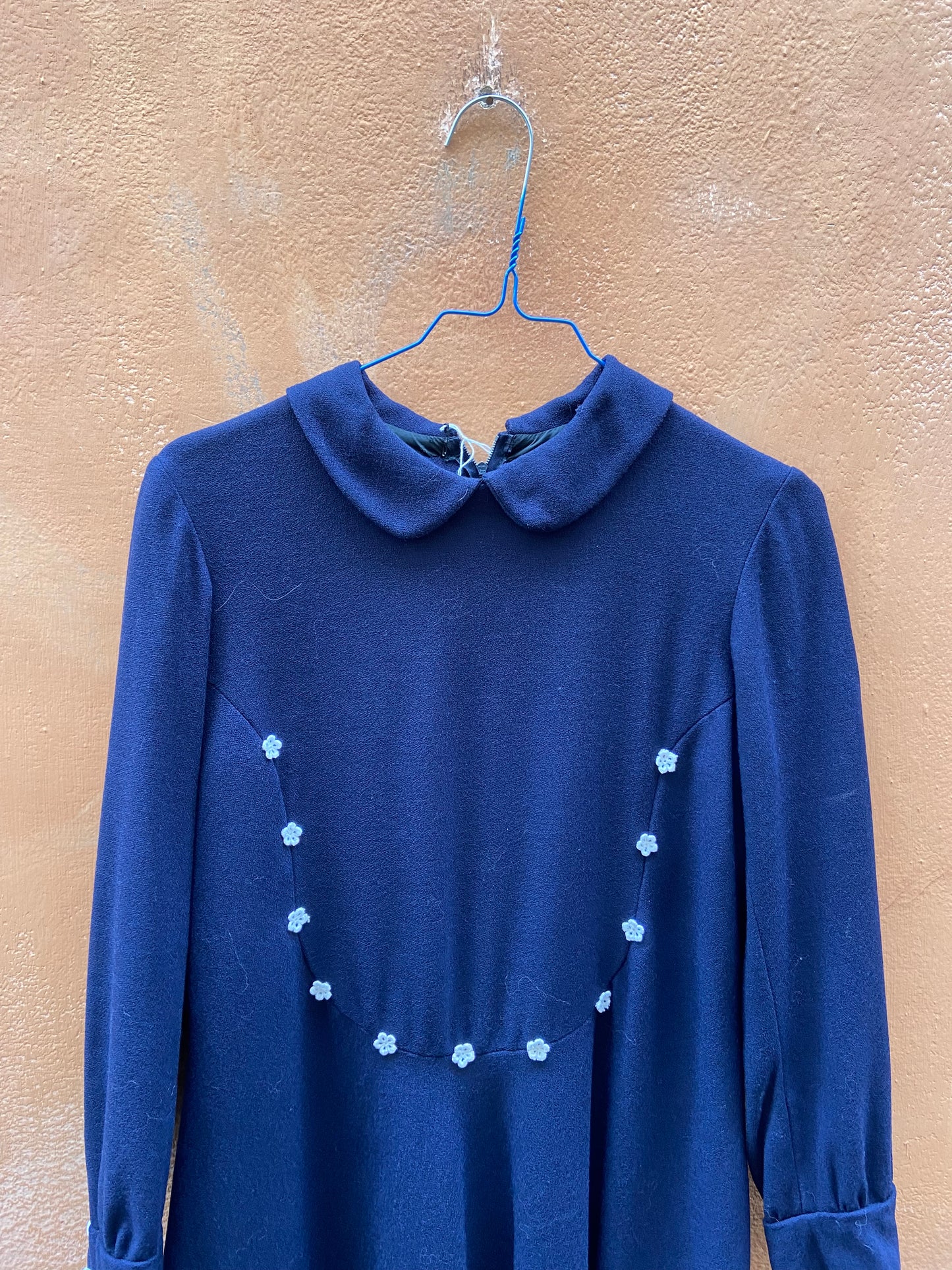 Abito 70s blu