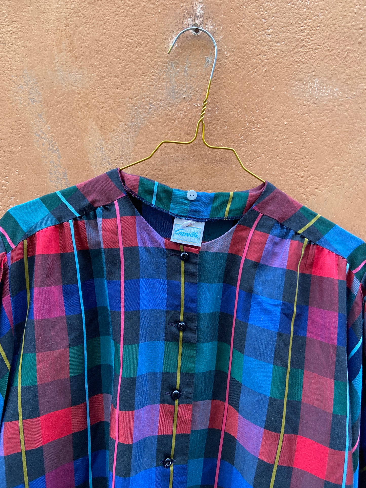 Camicia tartan anni 80