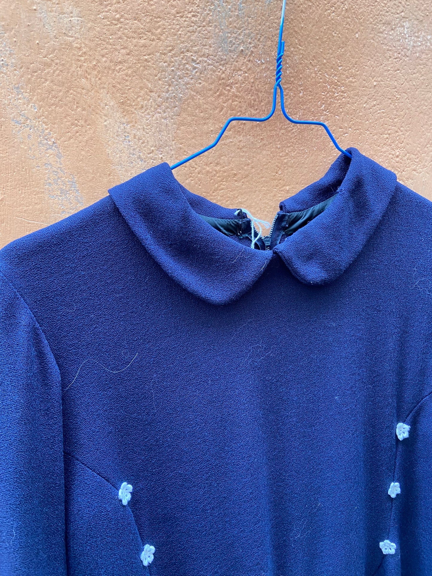Abito 70s blu