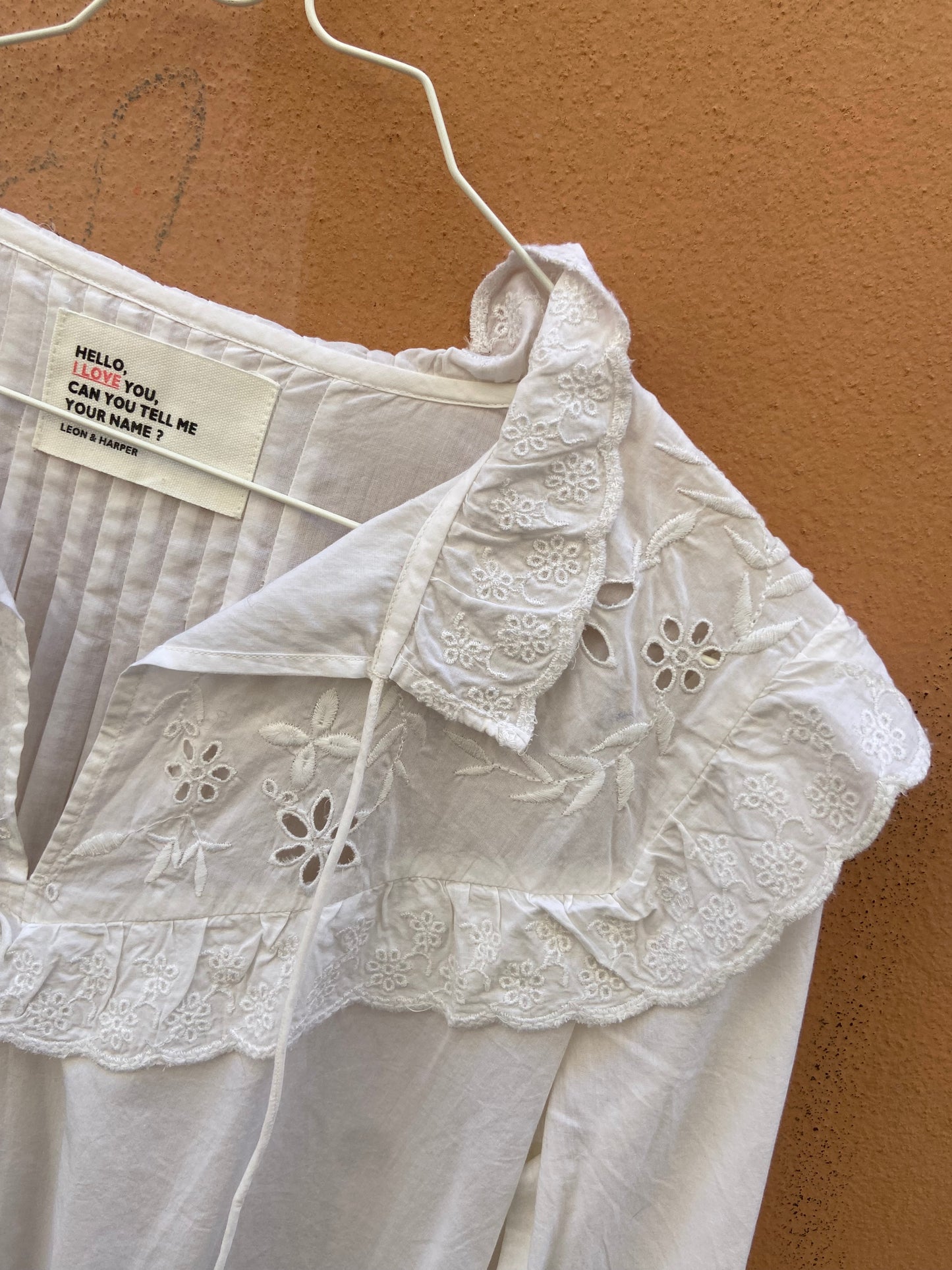 Camicia preloved pizzo