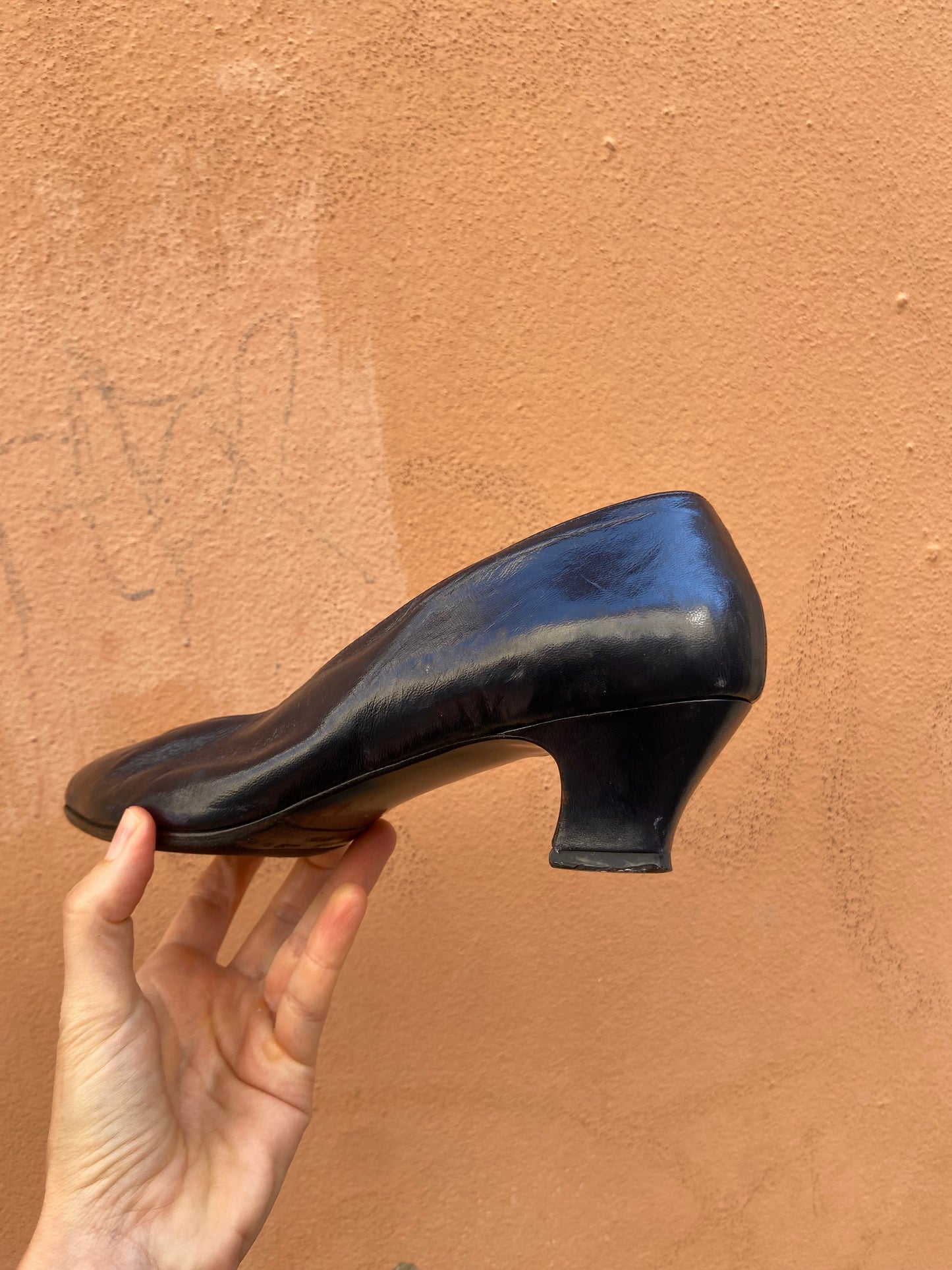 Décolleté anni 80 blu