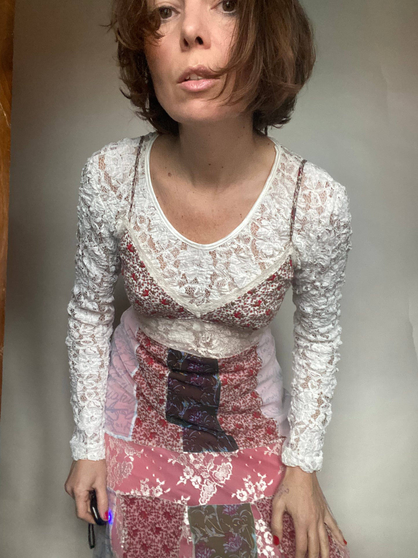 Body pizzo 80s stretch