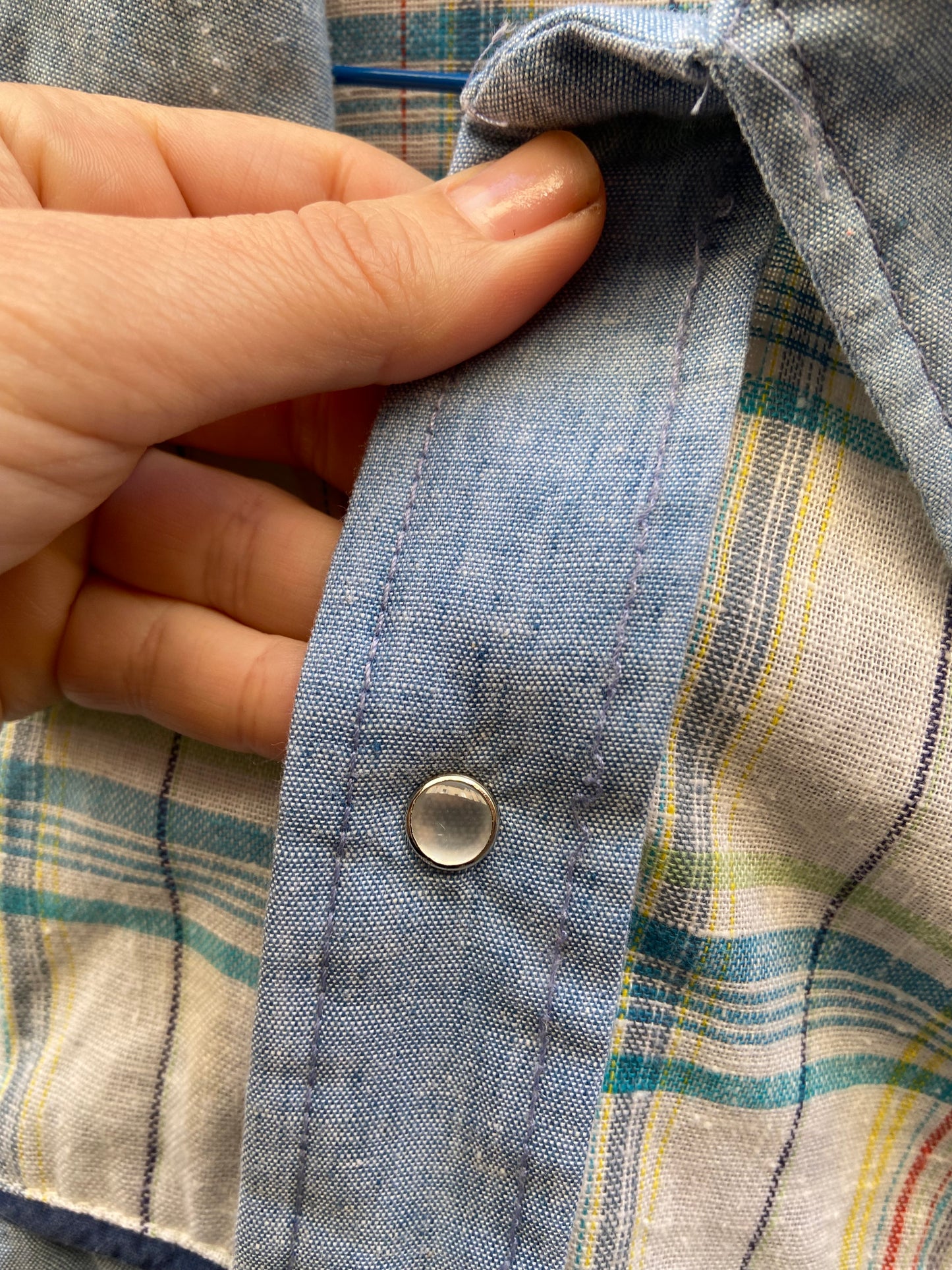 Camicia jeans Zippi-Blue