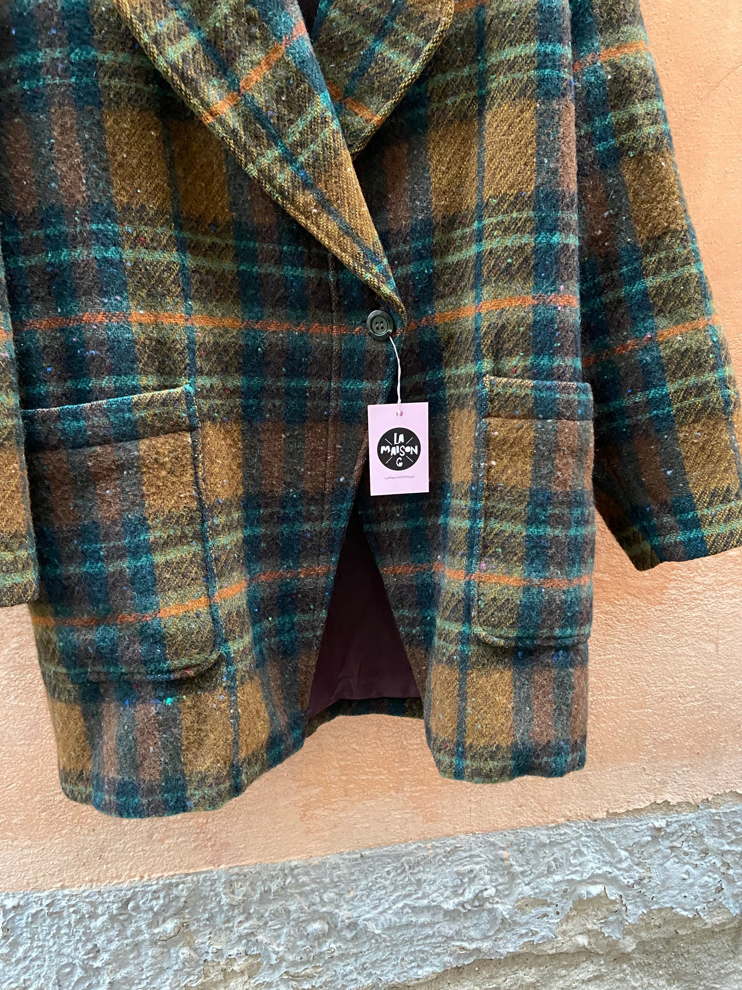 Cappotto tartan L