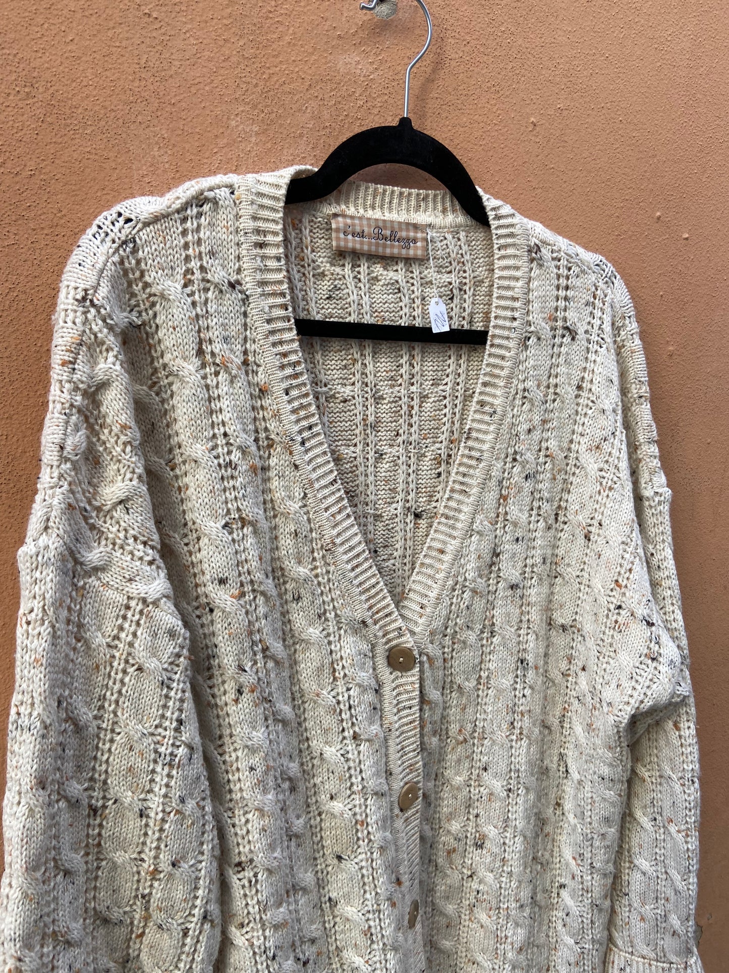 Cardigan mélange