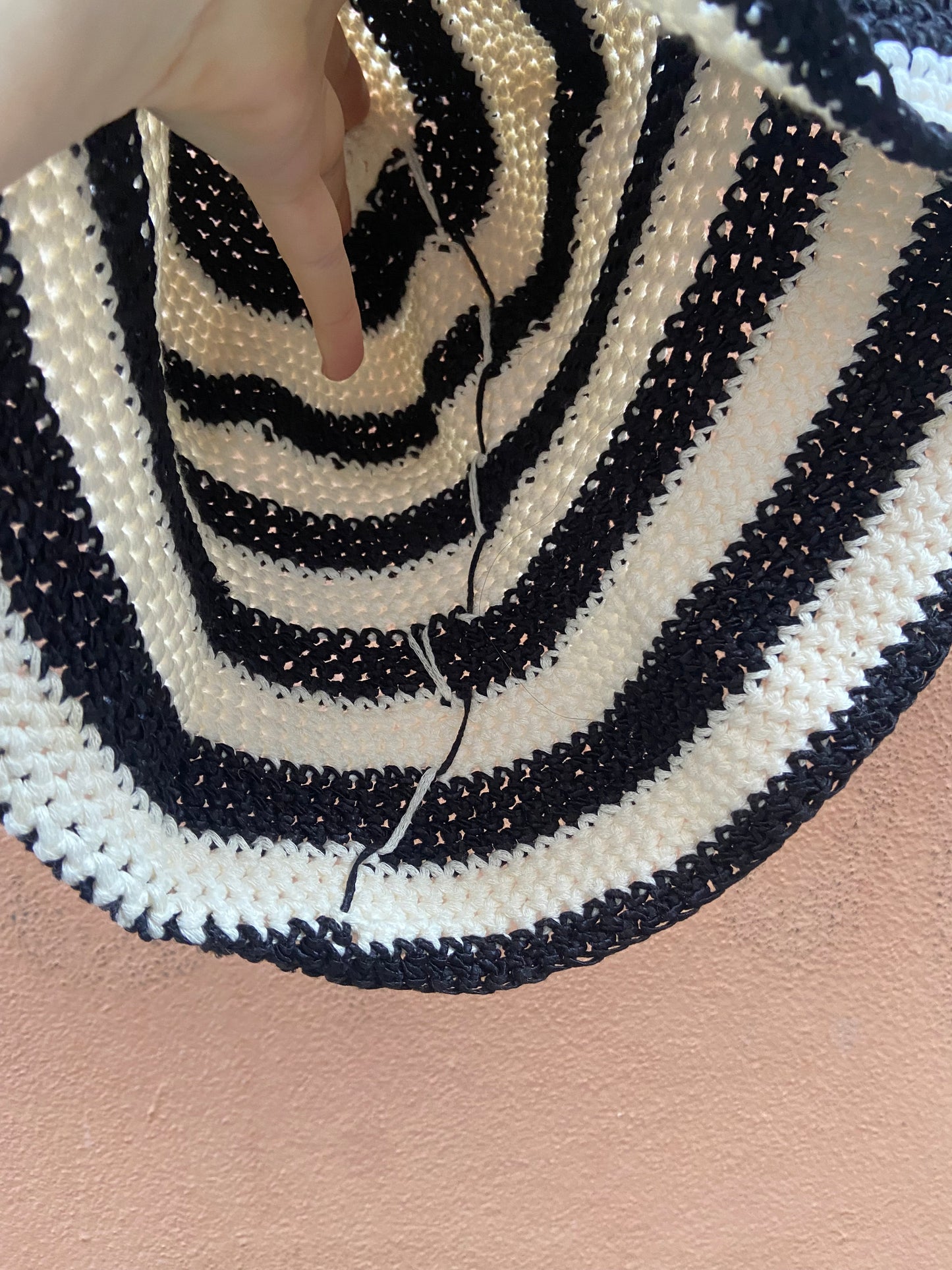 Cappellino handmade hippie