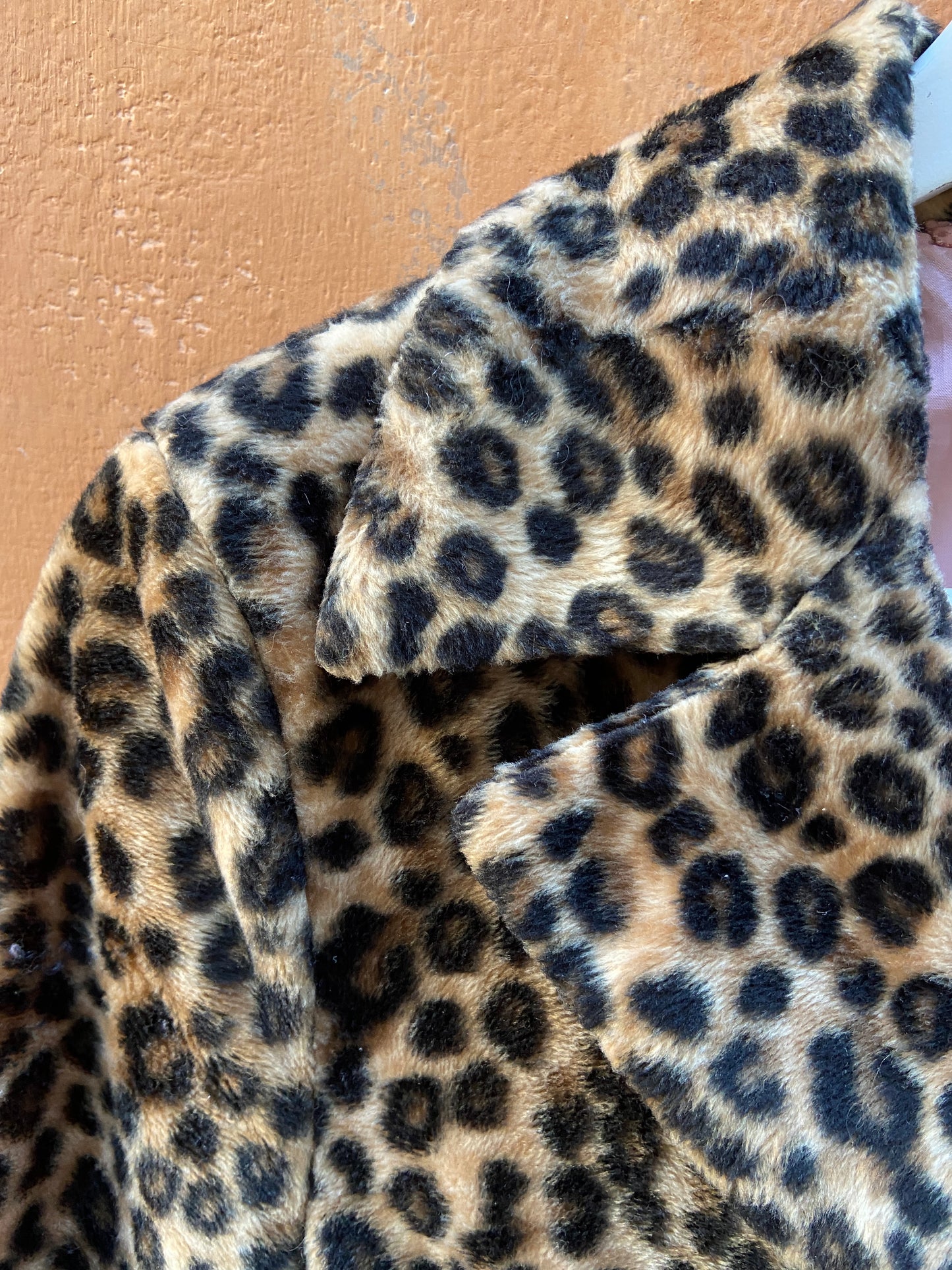 Eco pelliccia leopardata