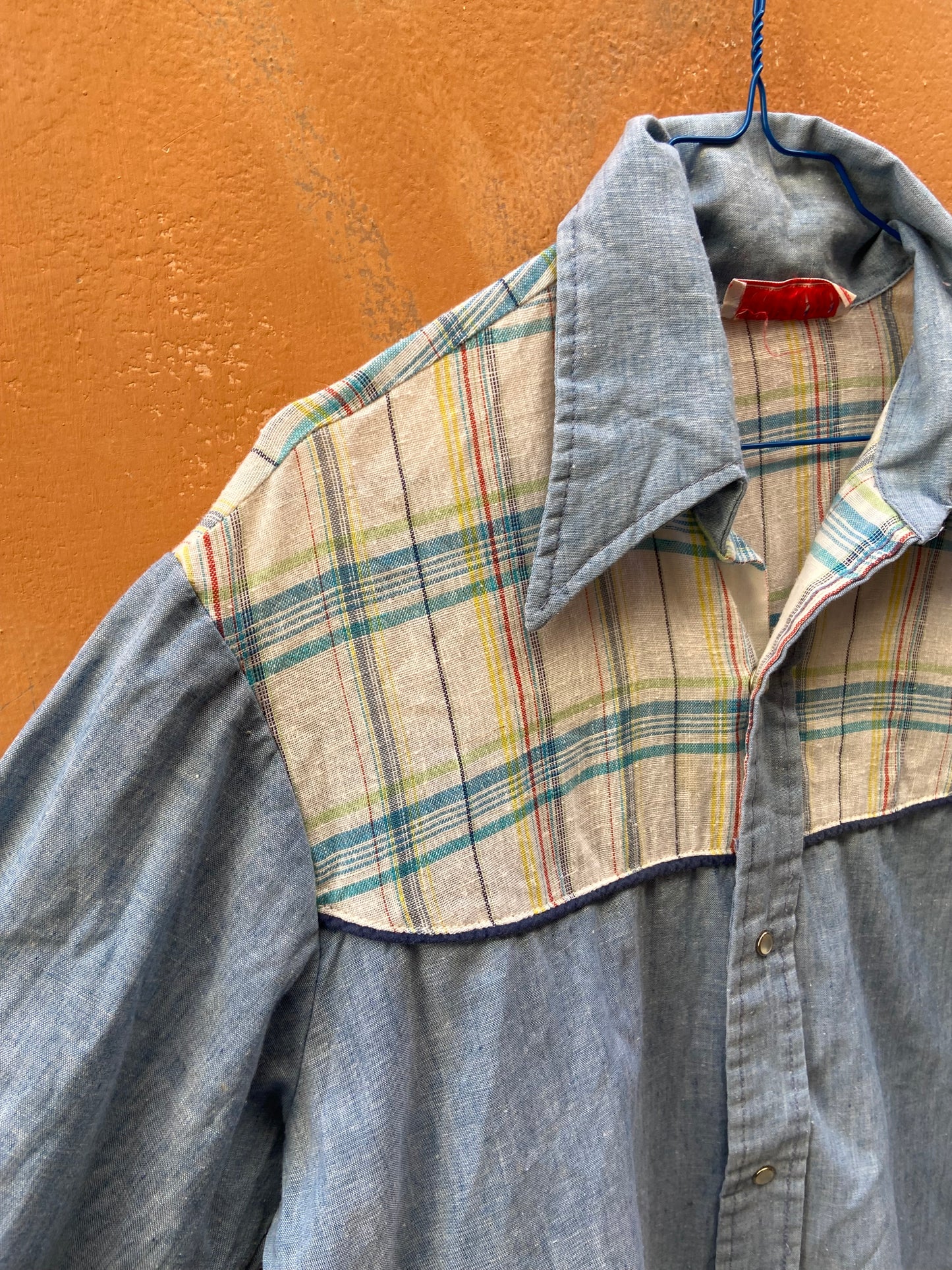 Camicia jeans Zippi-Blue