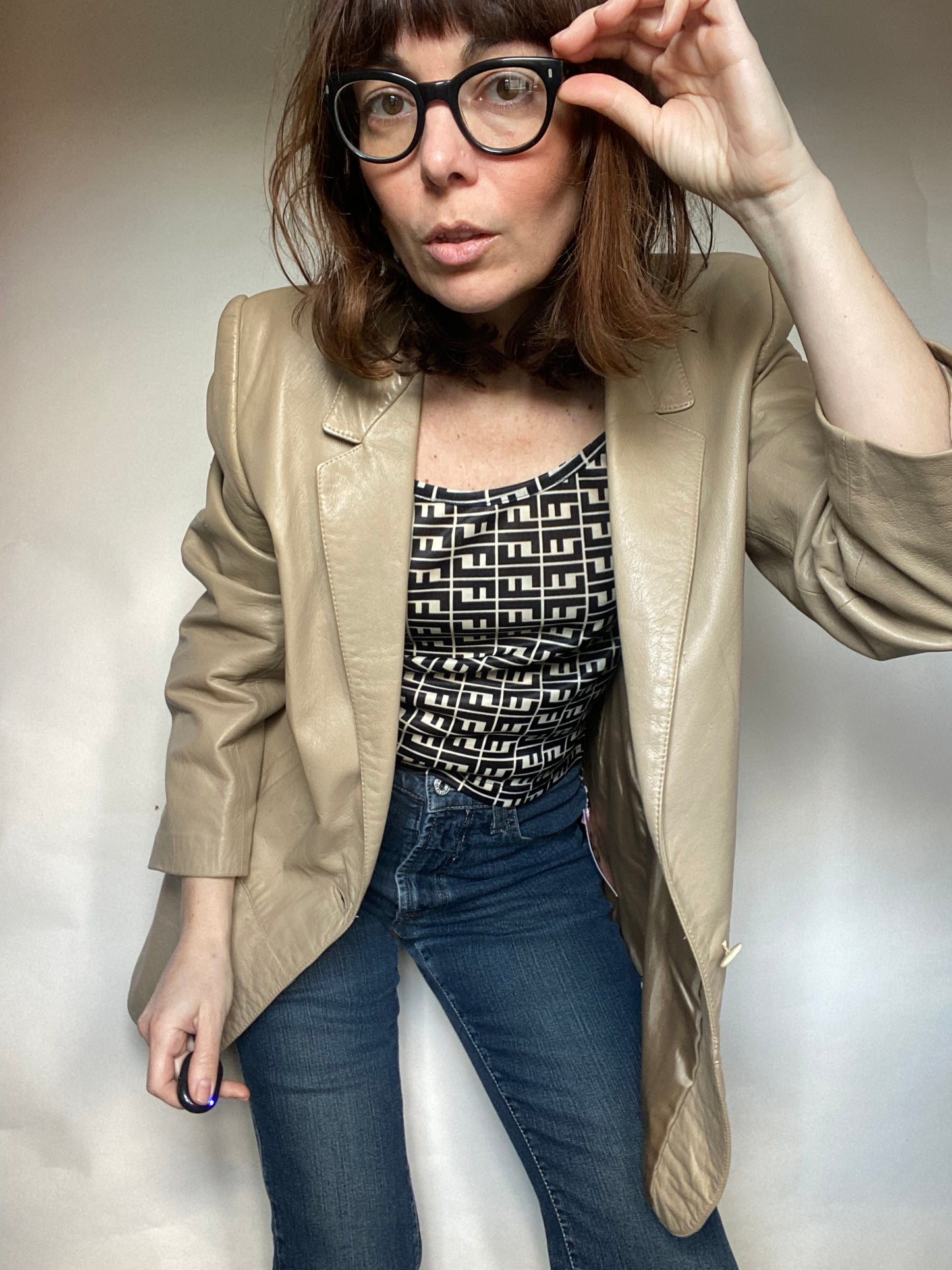 Blazer pelle