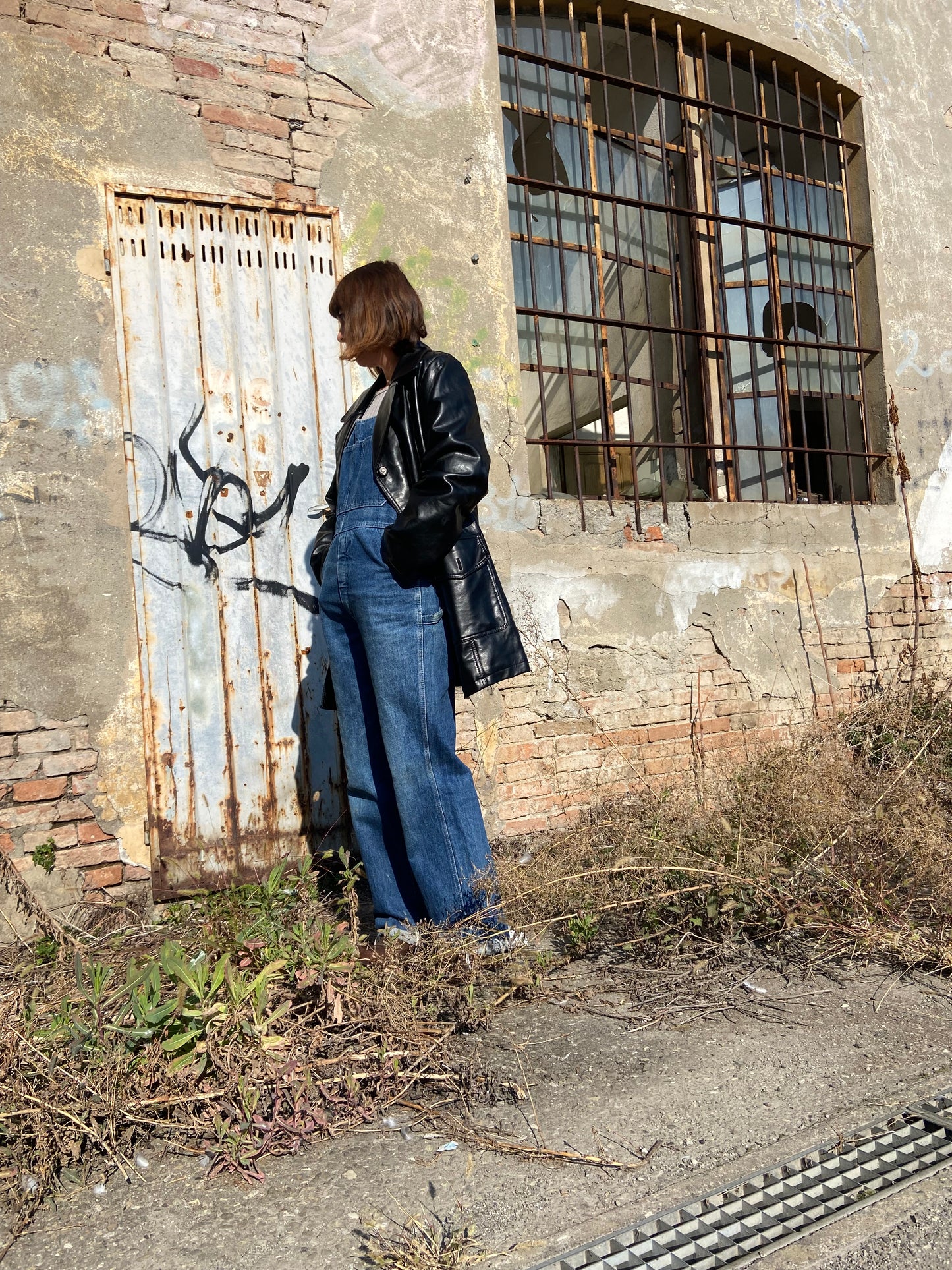 Giacca ecopelle unisex