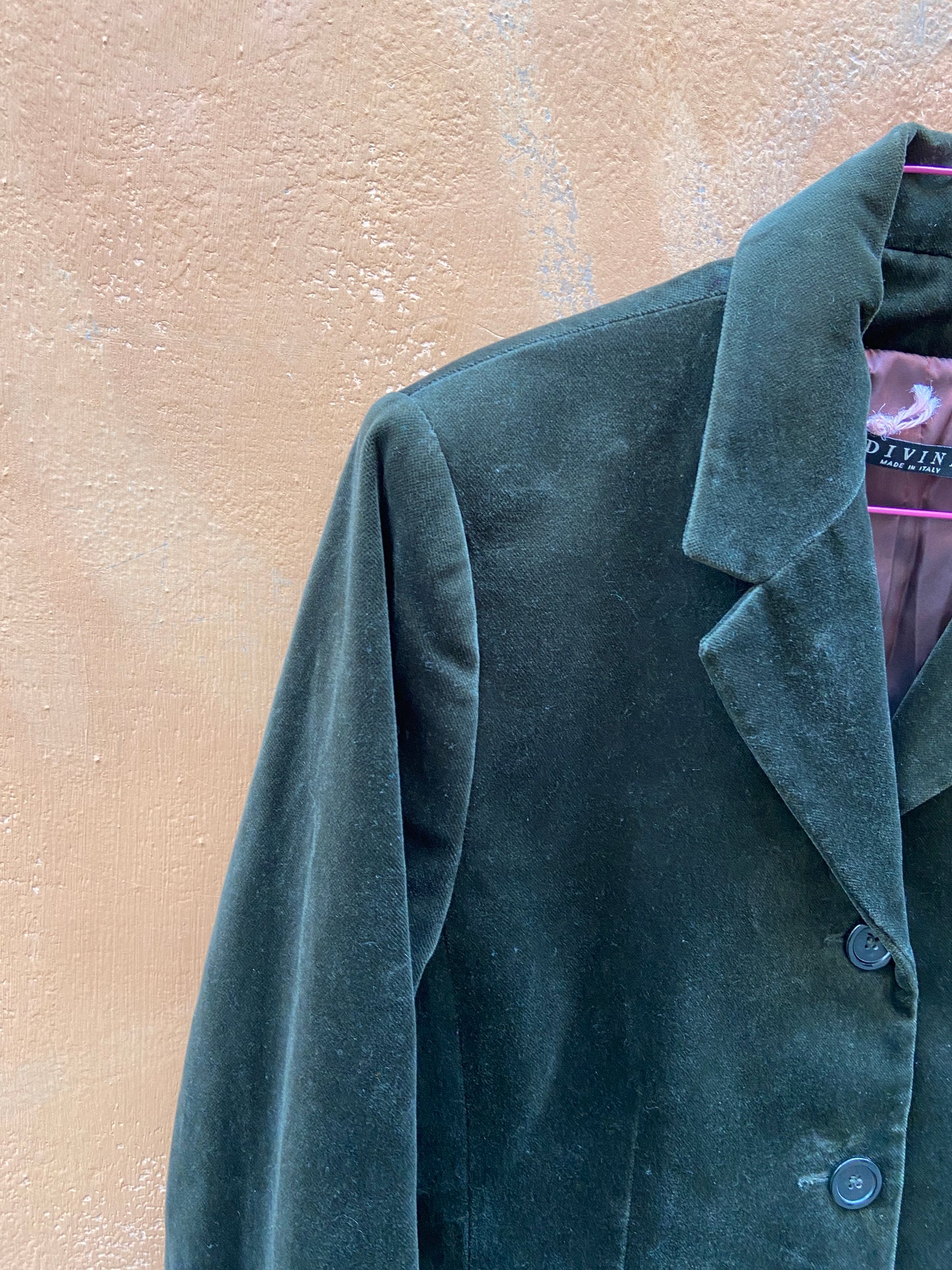 Blazer in velluto y2k