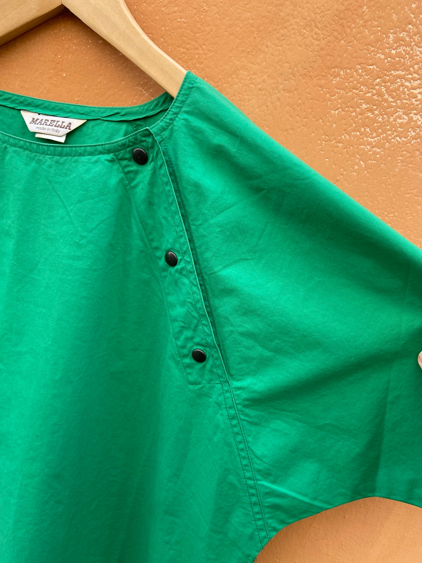 Marella 80s green dress