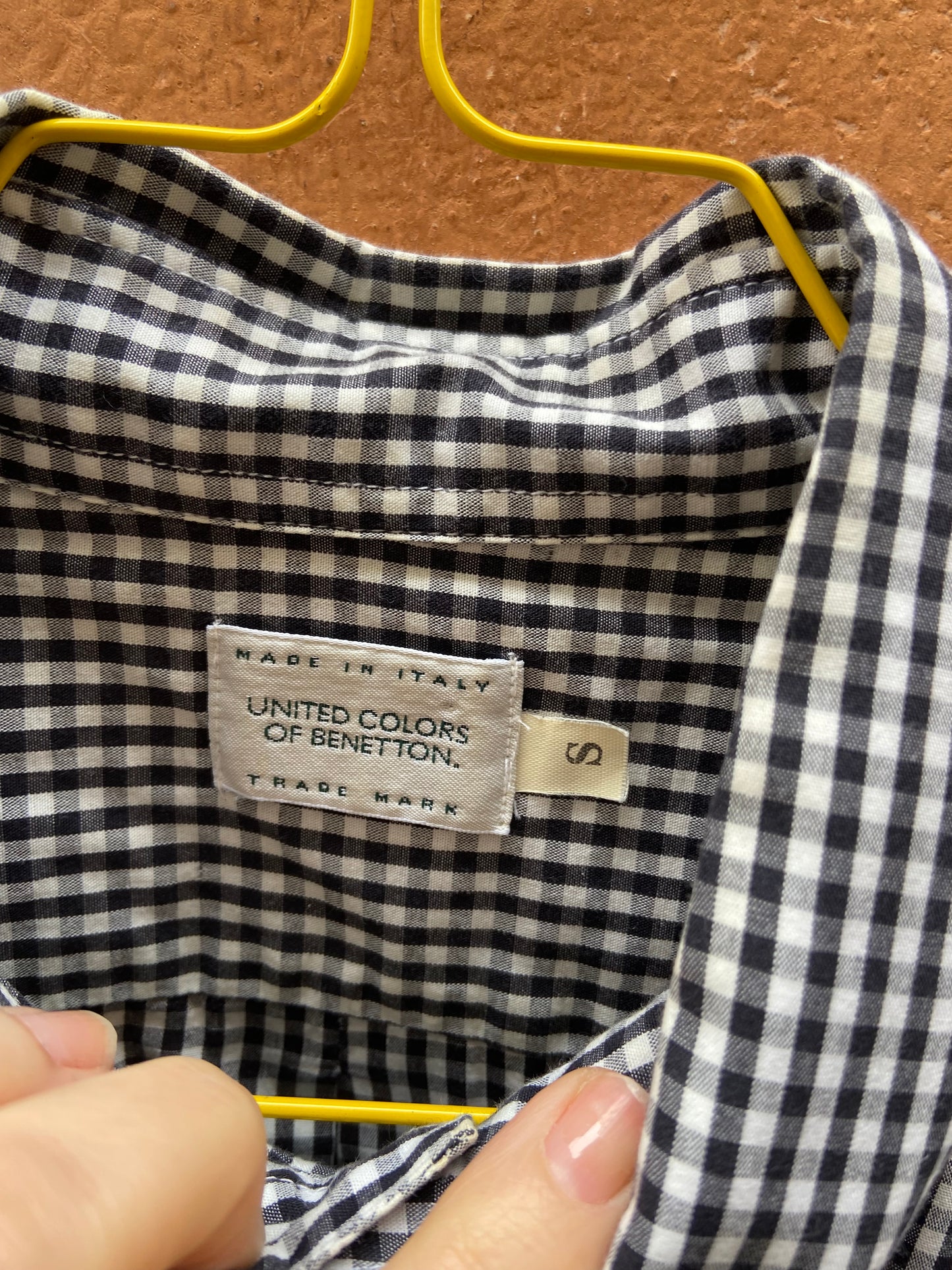 Camicia a quadretti Benetton