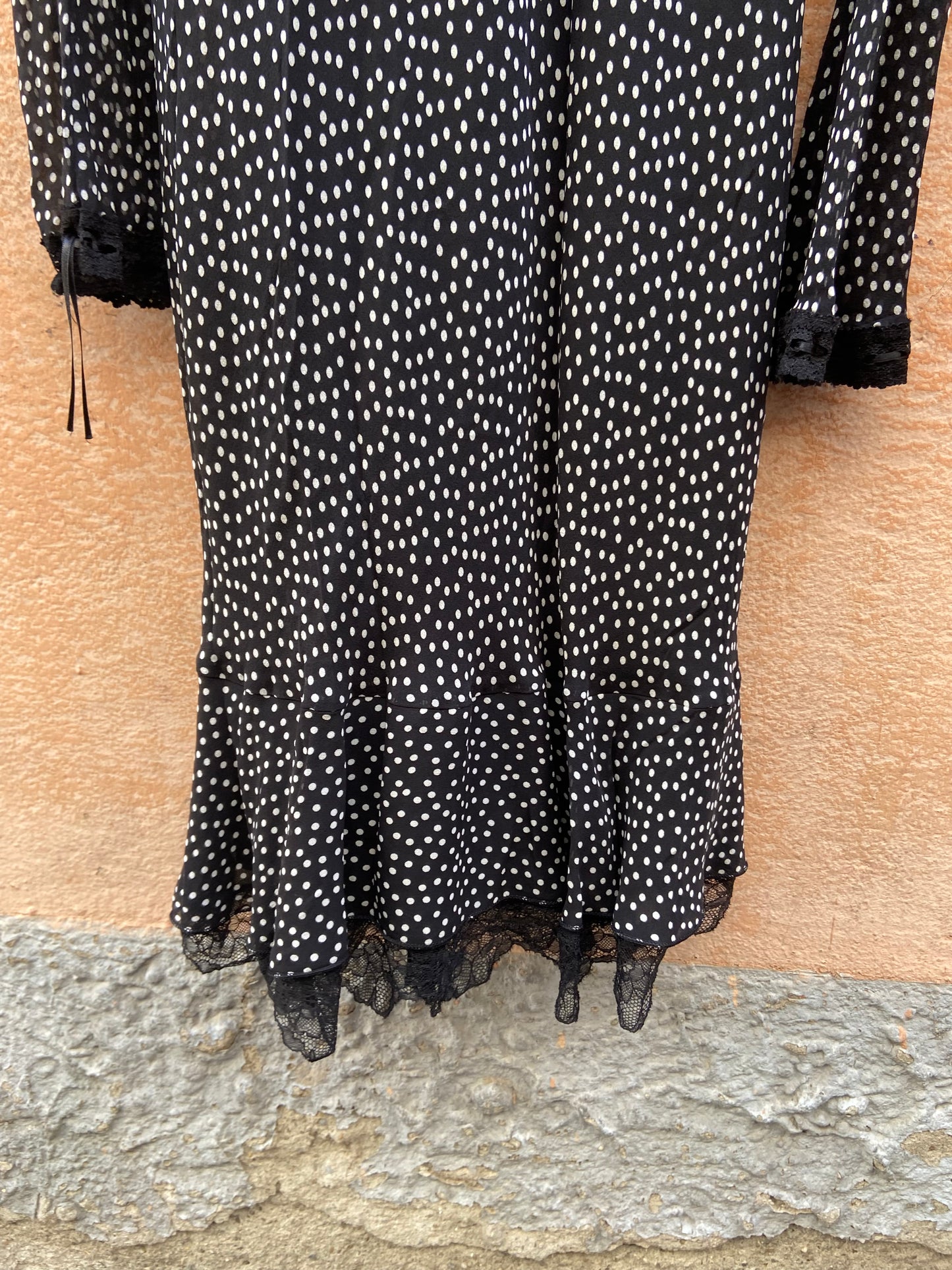 Twinset abito seta pois