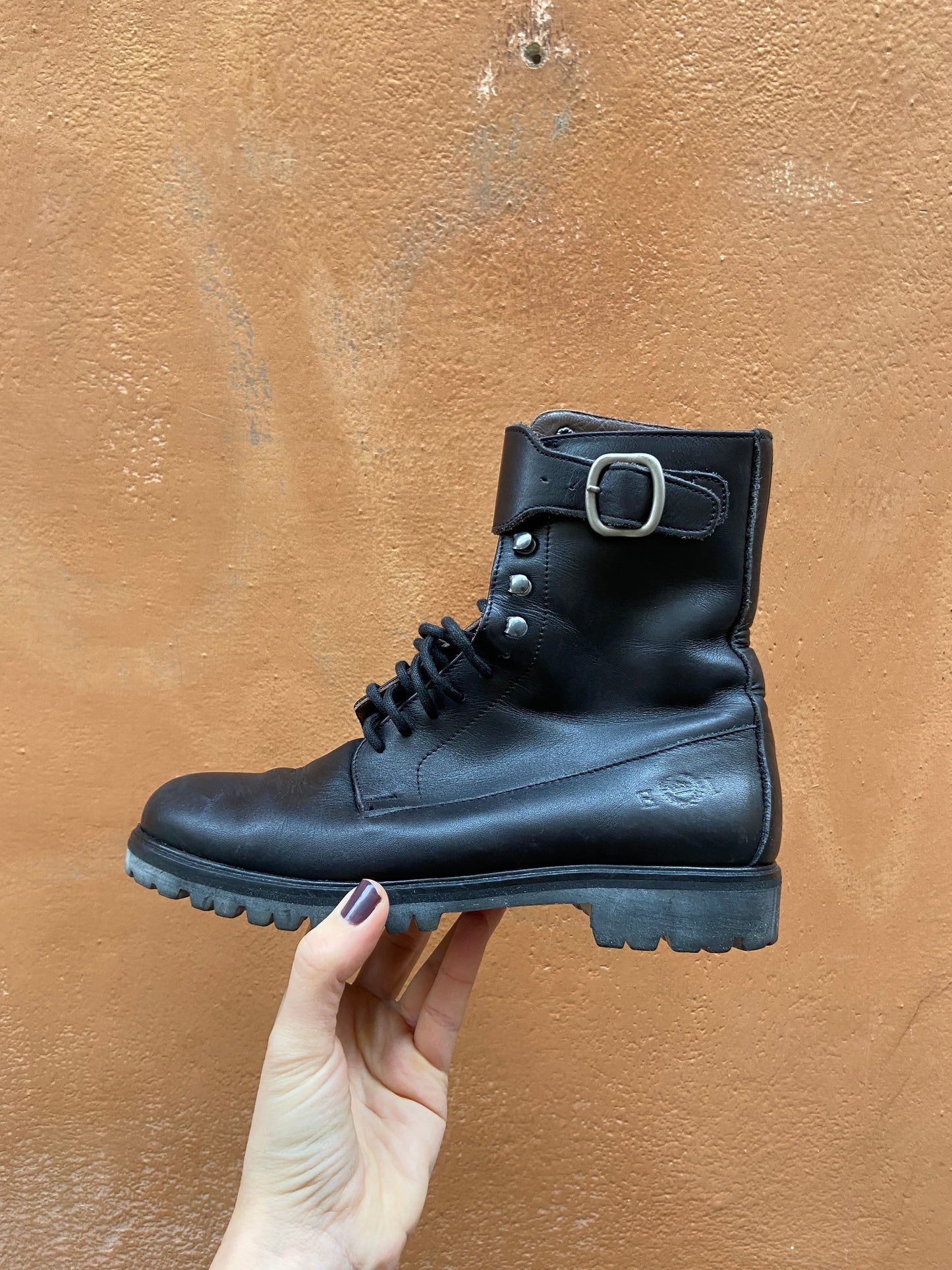 Stivaletti combat vintage 37
