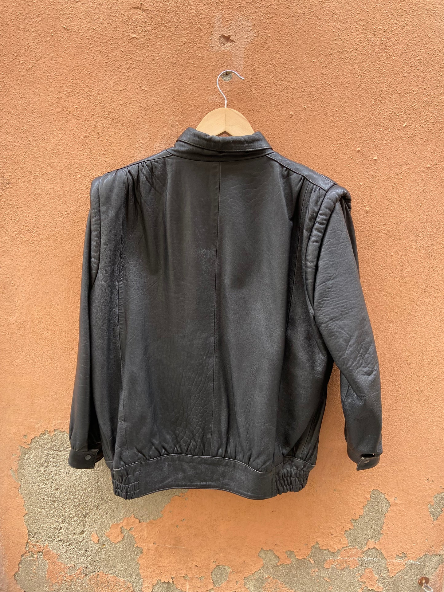 Bomber pelle 80s Luigi