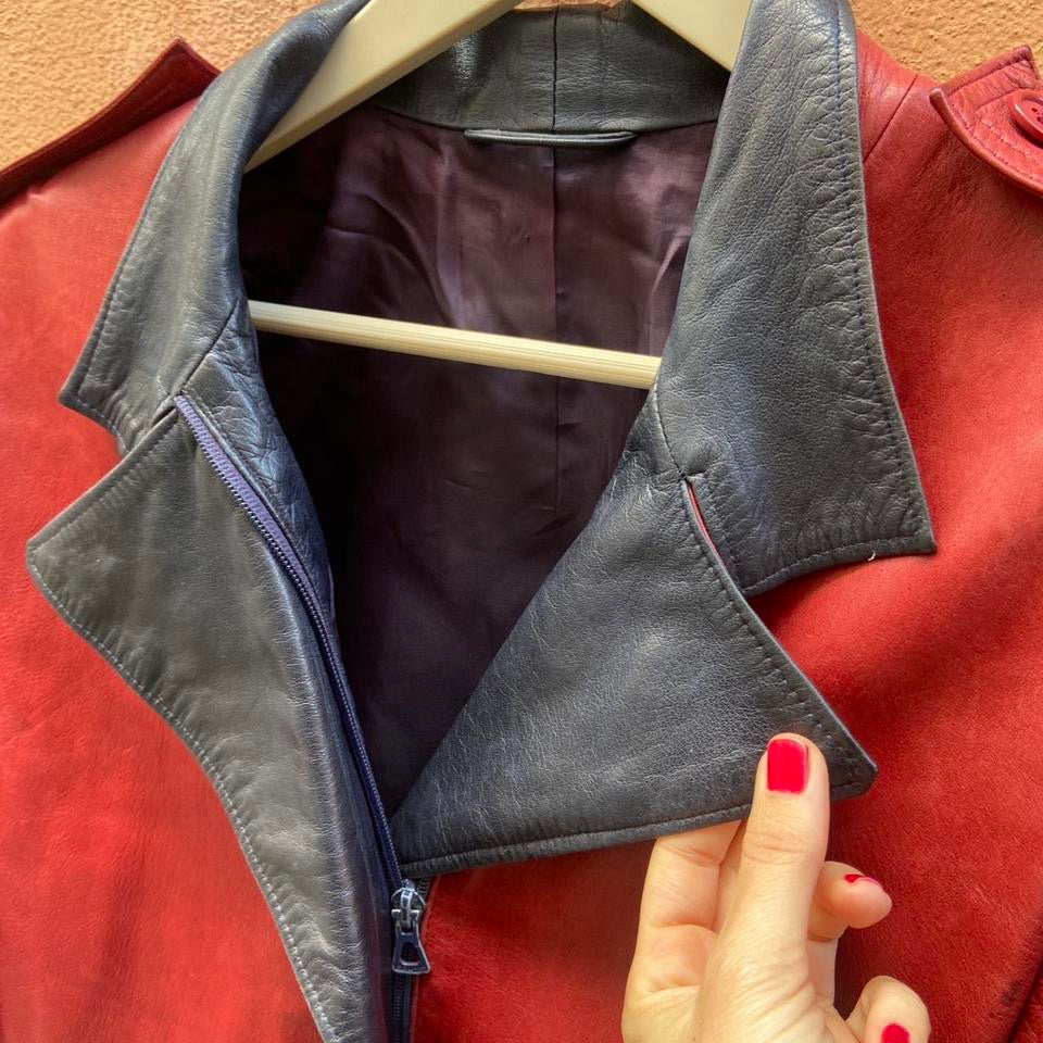 Chiodo pelle 80