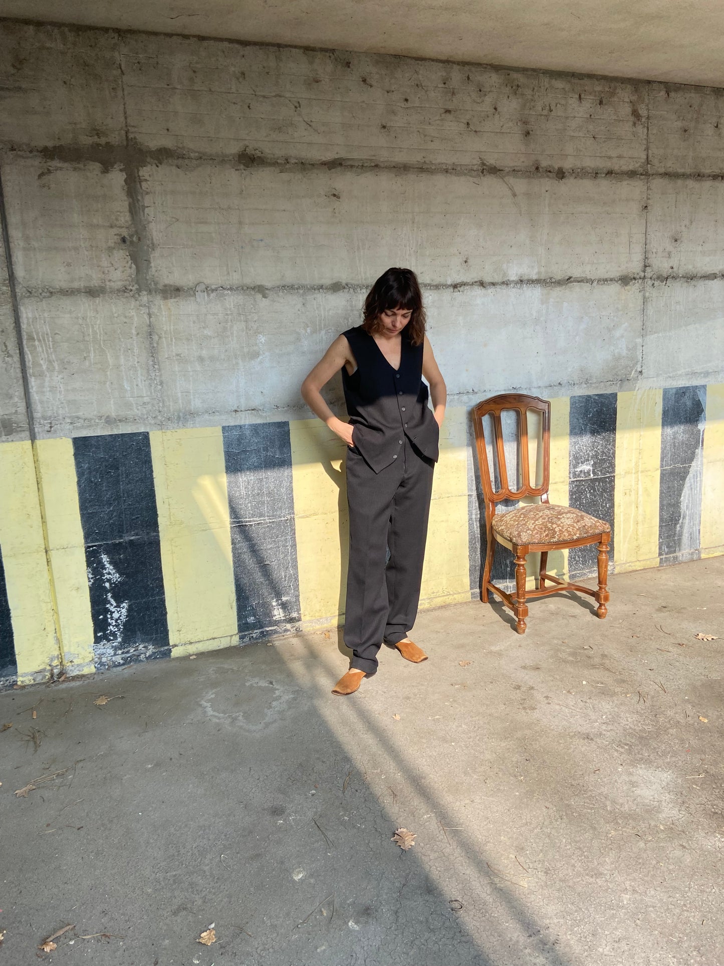 Completo uomo gilet +pantalone