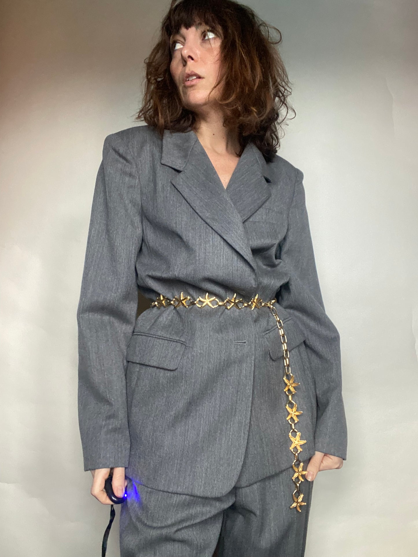 Completo pantalone grigio