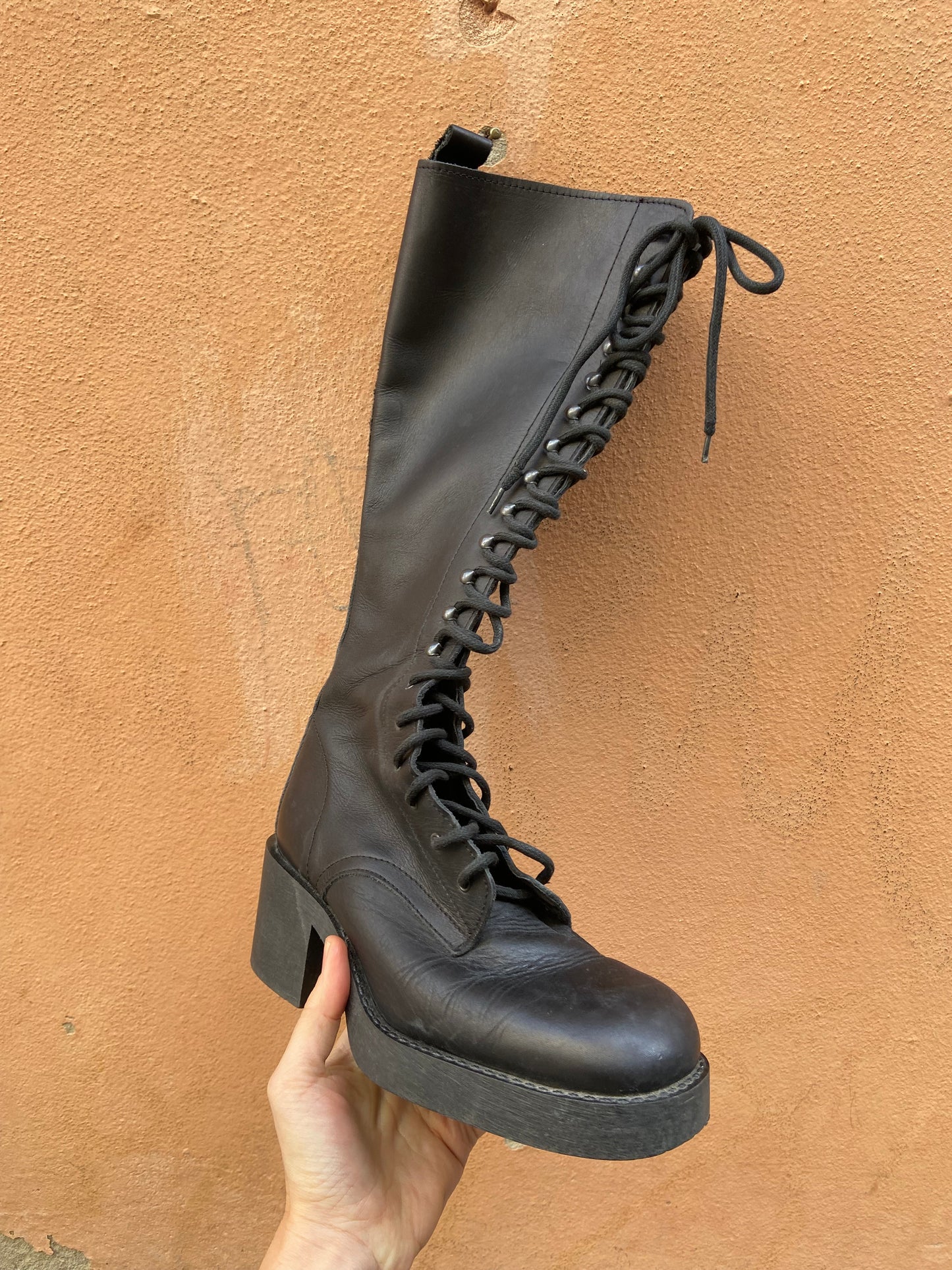 Stivale y2k stringato 38/39