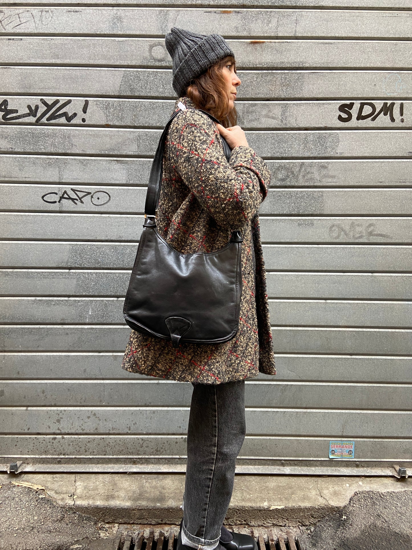 Borsetta pelle vintage