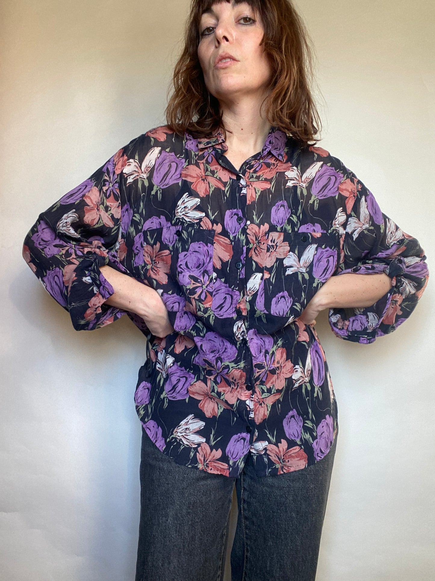 Camicia floreale