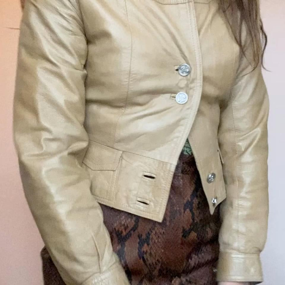 Giacca pelle 70s