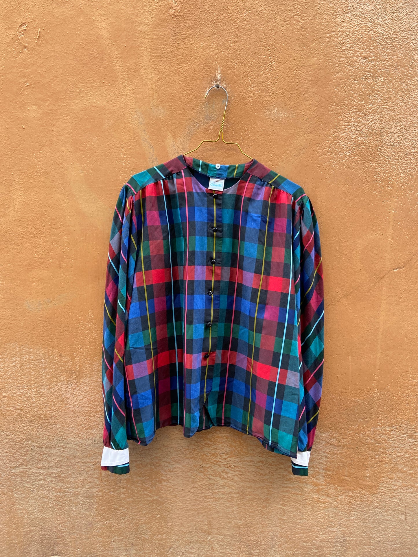 Camicia tartan anni 80