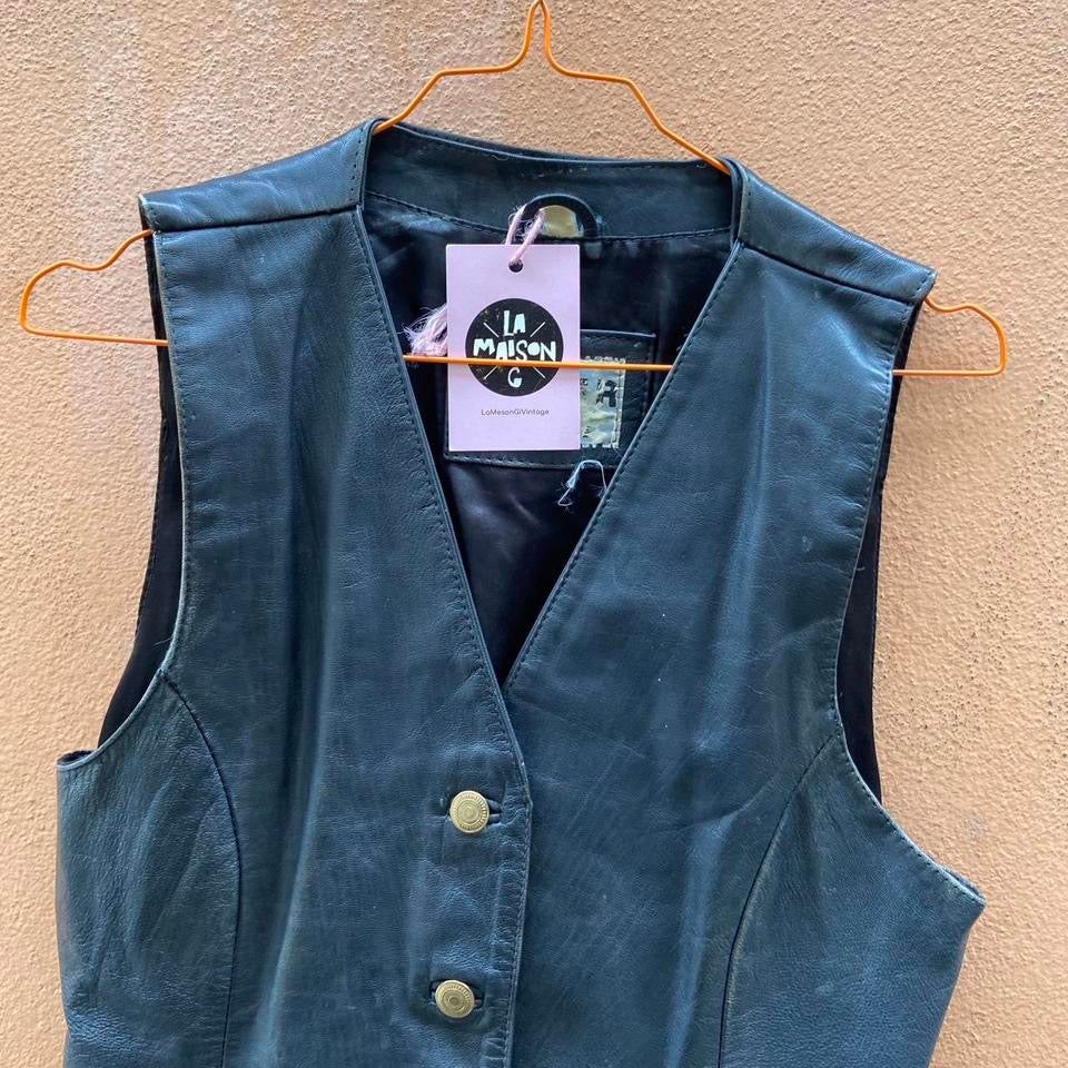 Gilet pelle
