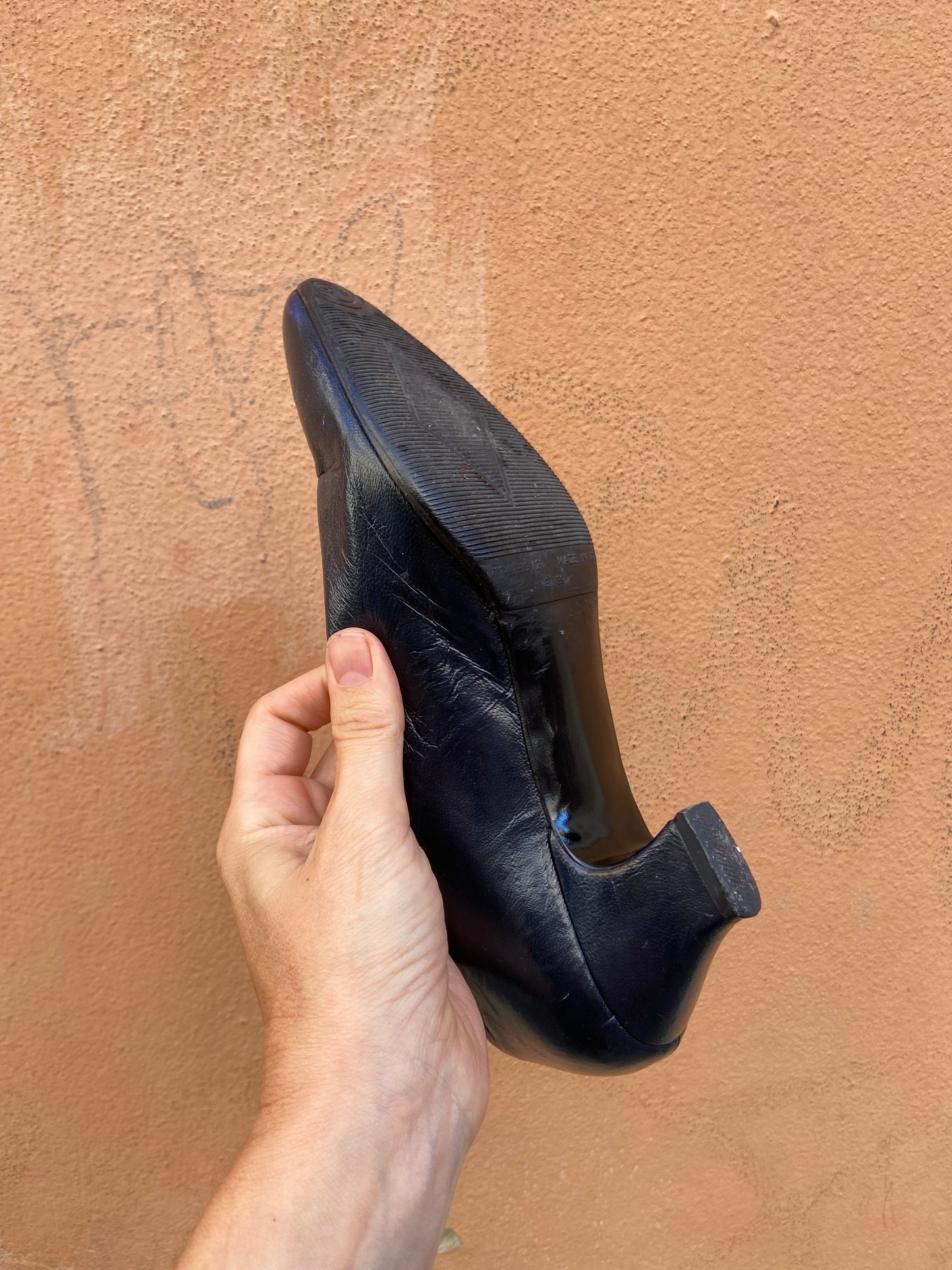Décolleté anni 80 blu