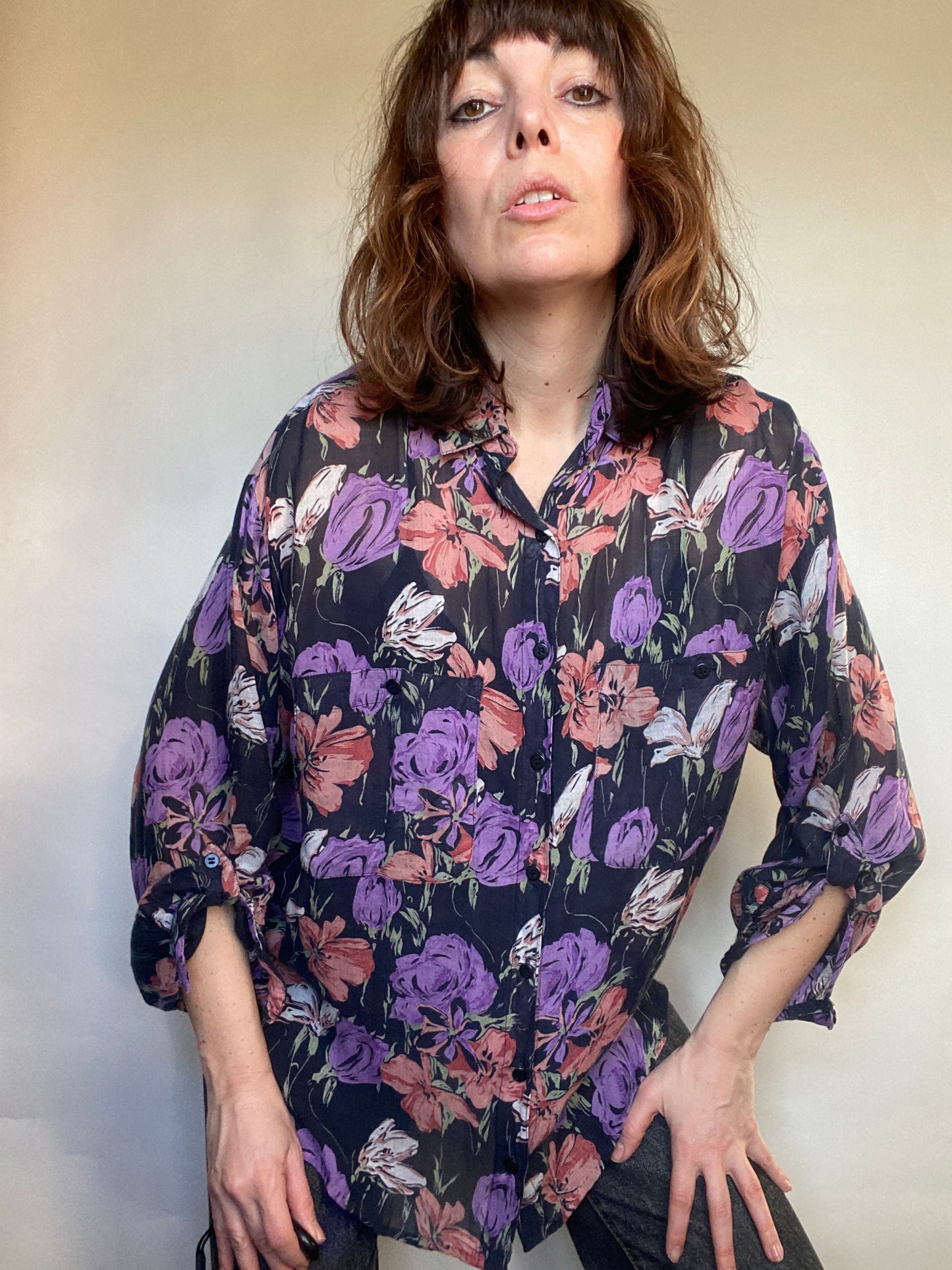 Camicia floreale