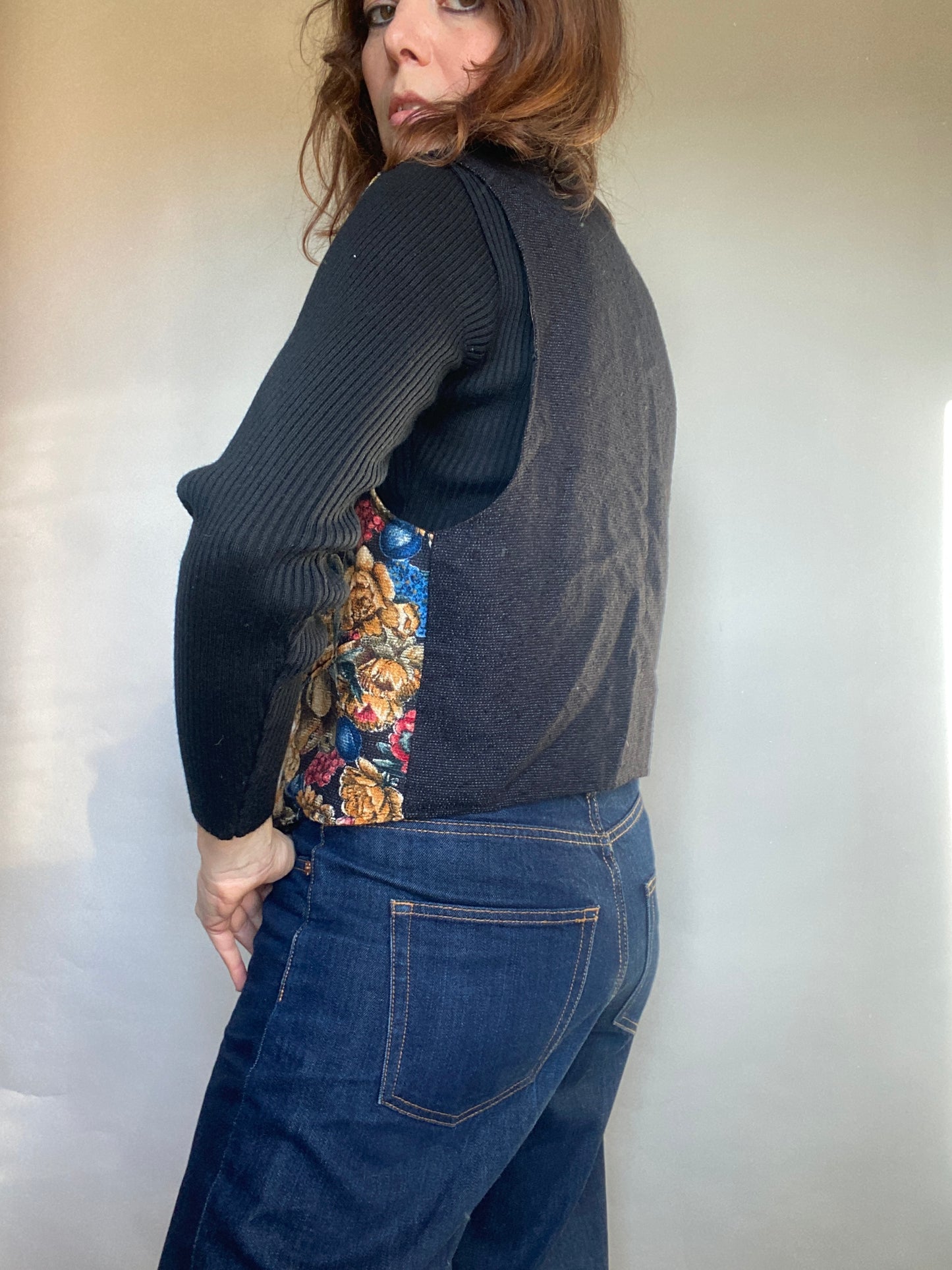 Gilet floreale