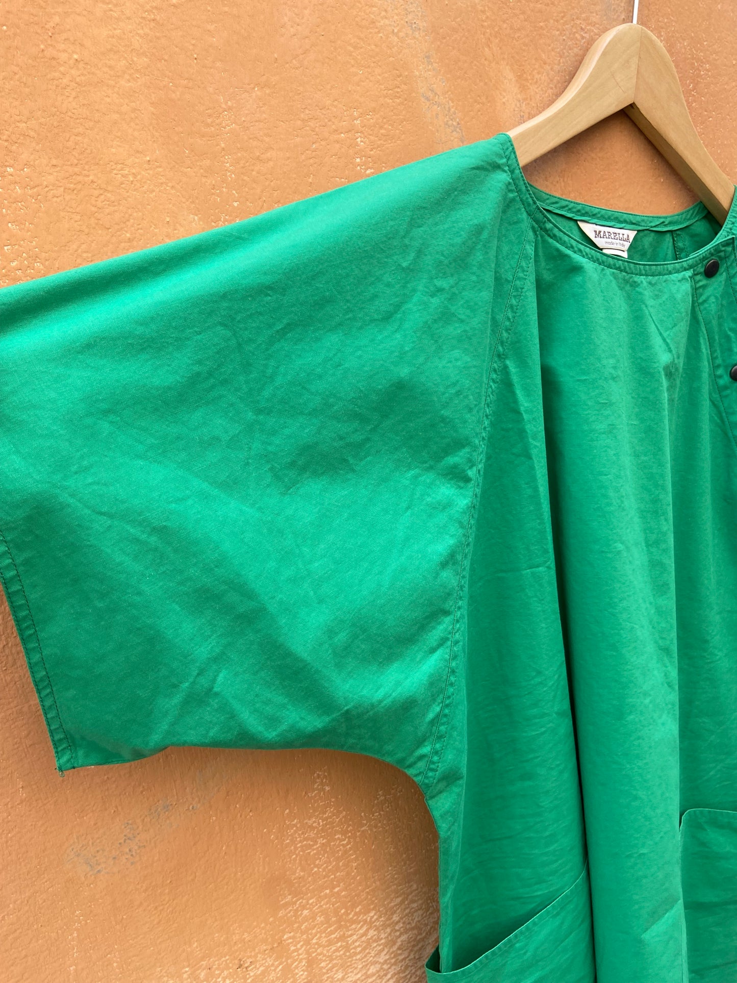 Marella 80s green dress