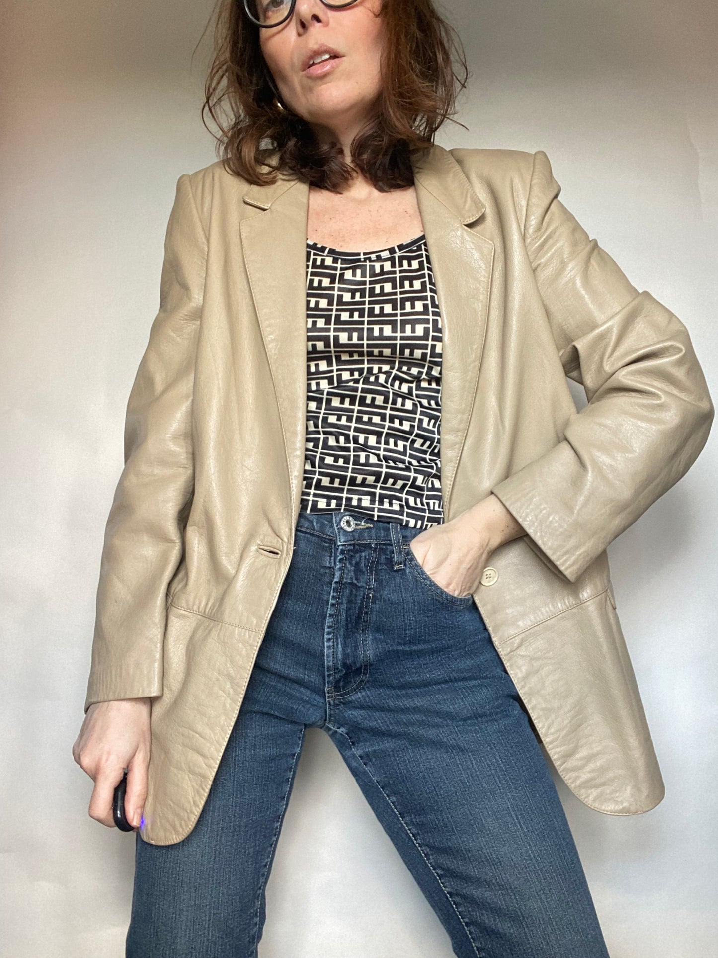 Blazer pelle