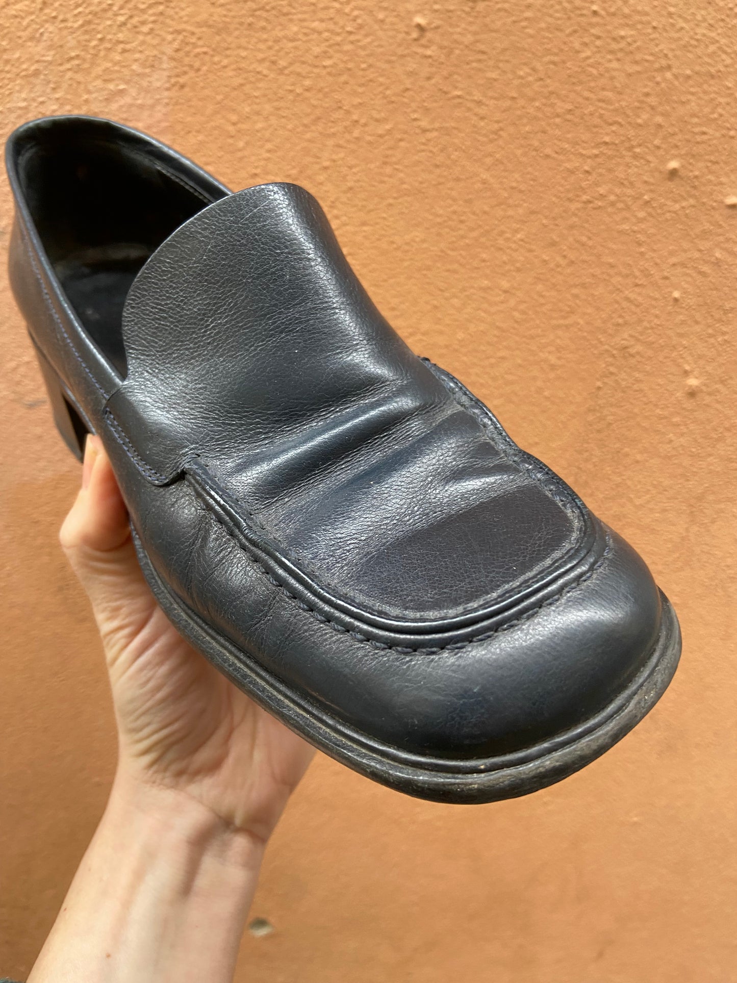 Mocassino blu