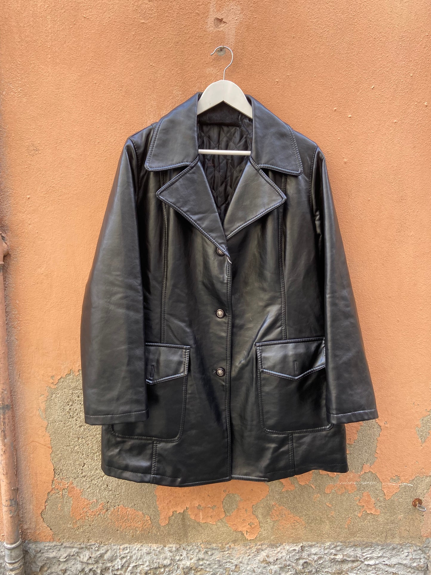 Giacca ecopelle unisex