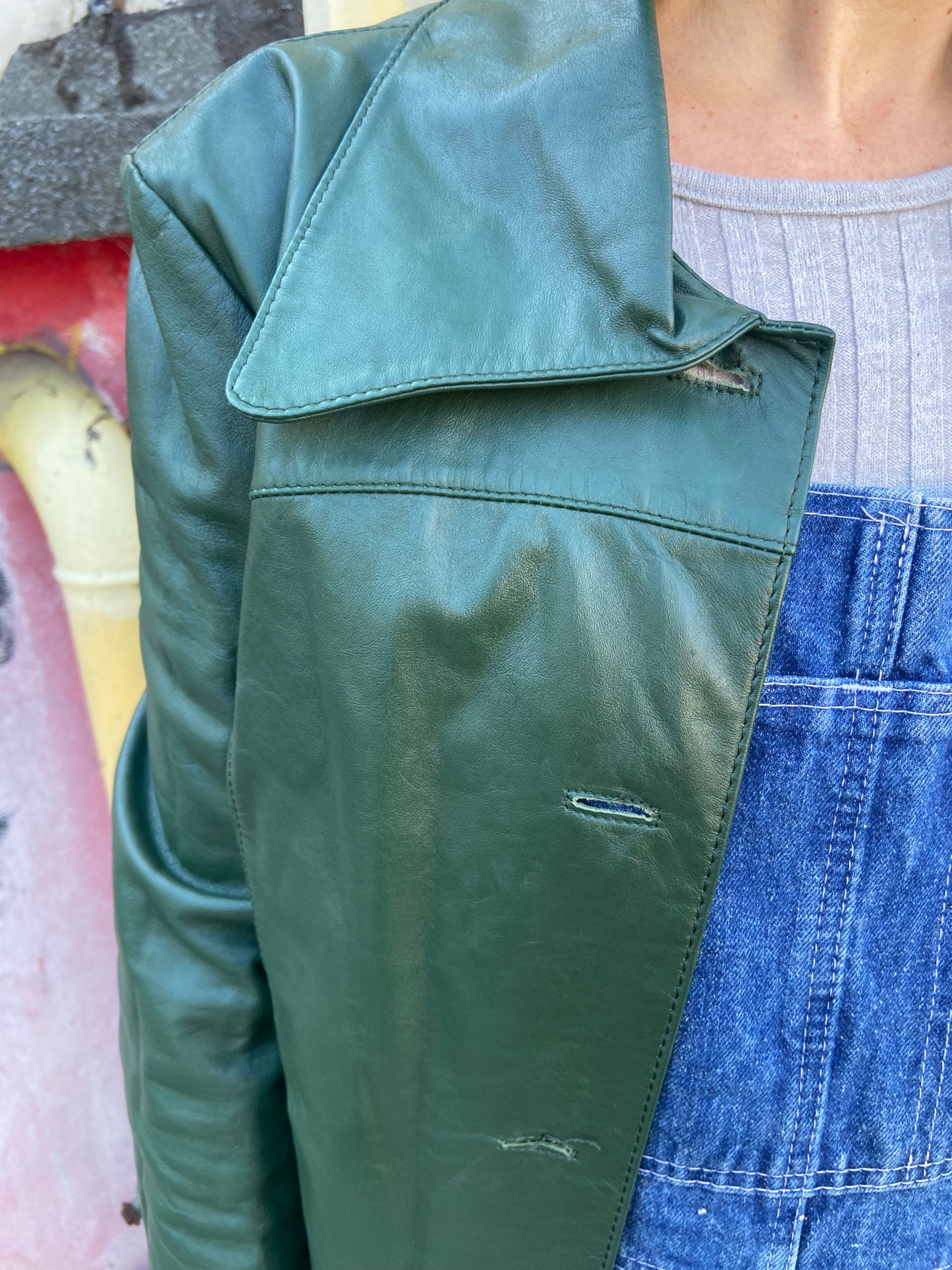 Giacca 70s ecopelle