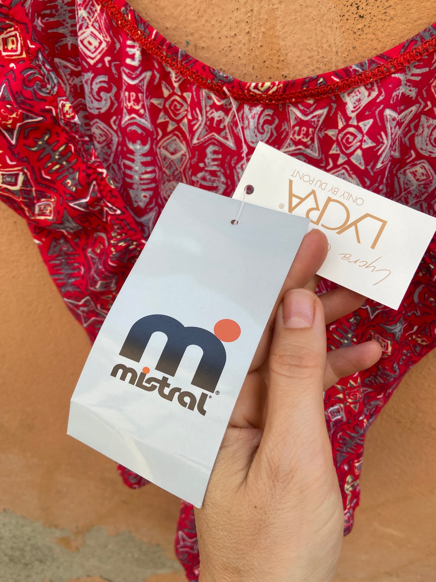 Mistral costume intero rosso