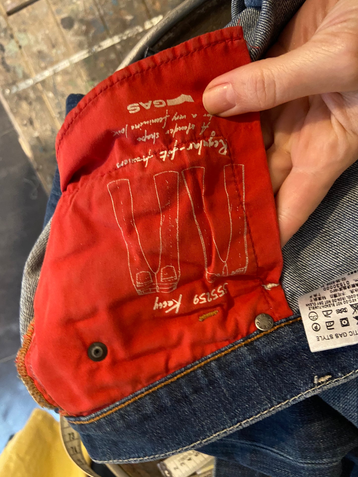 Jeans Gas Y2k