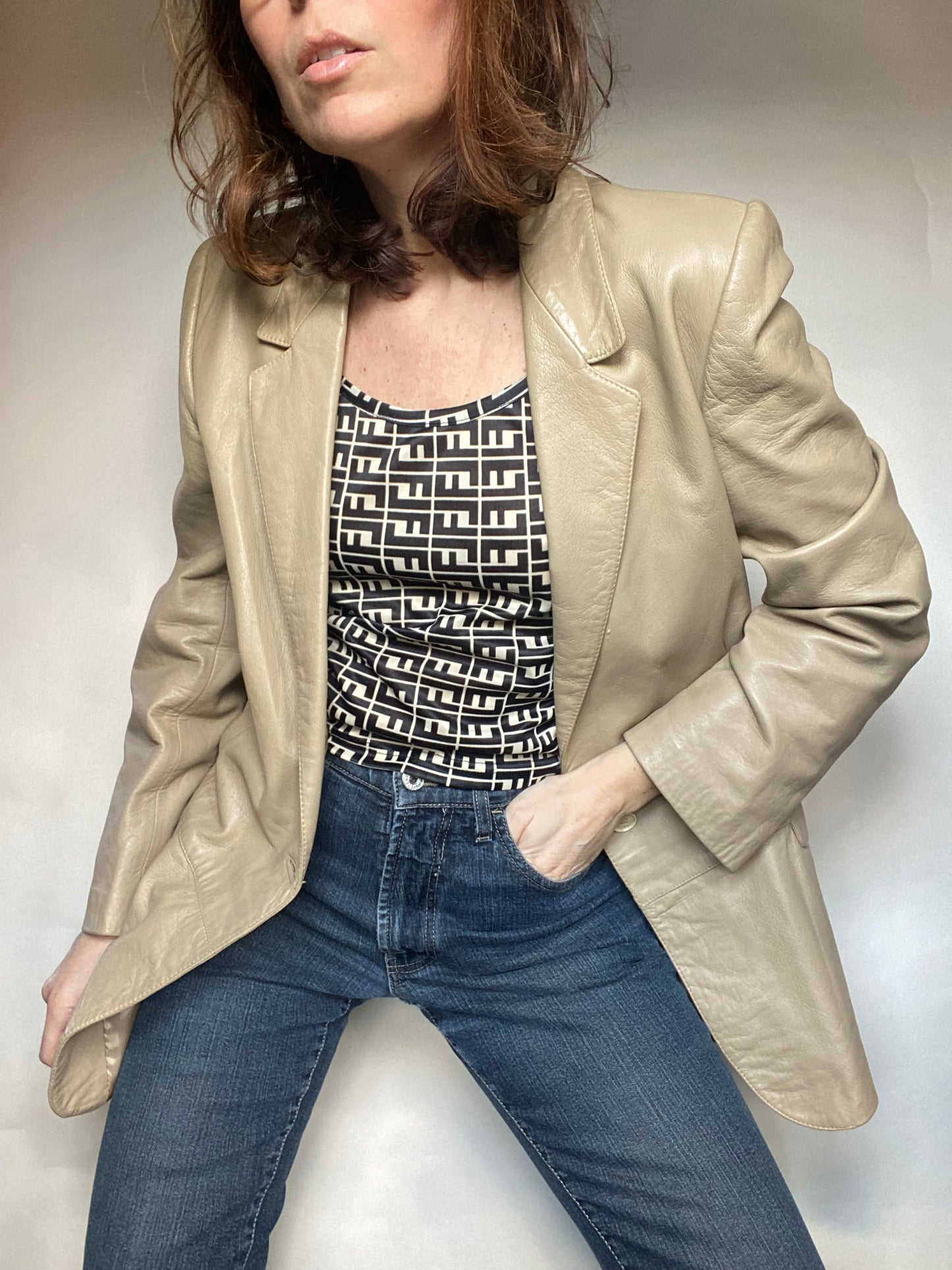 Blazer pelle