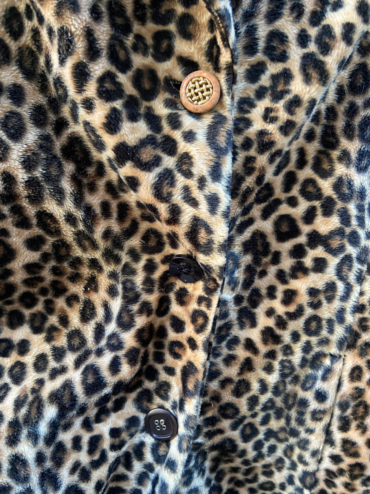 Eco pelliccia leopardata