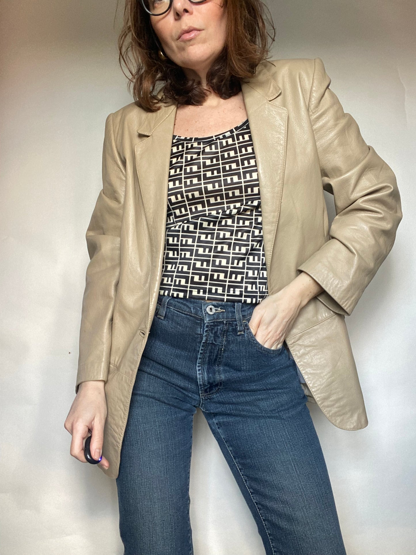 Blazer pelle