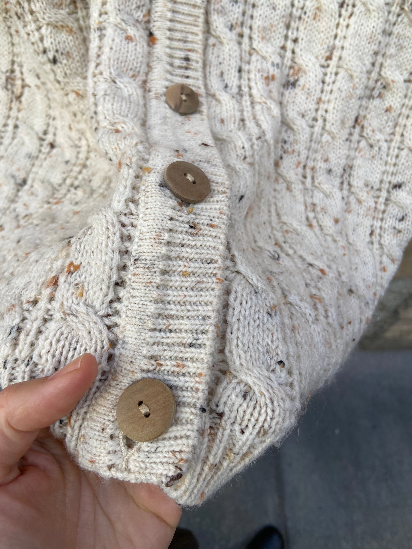Cardigan mélange