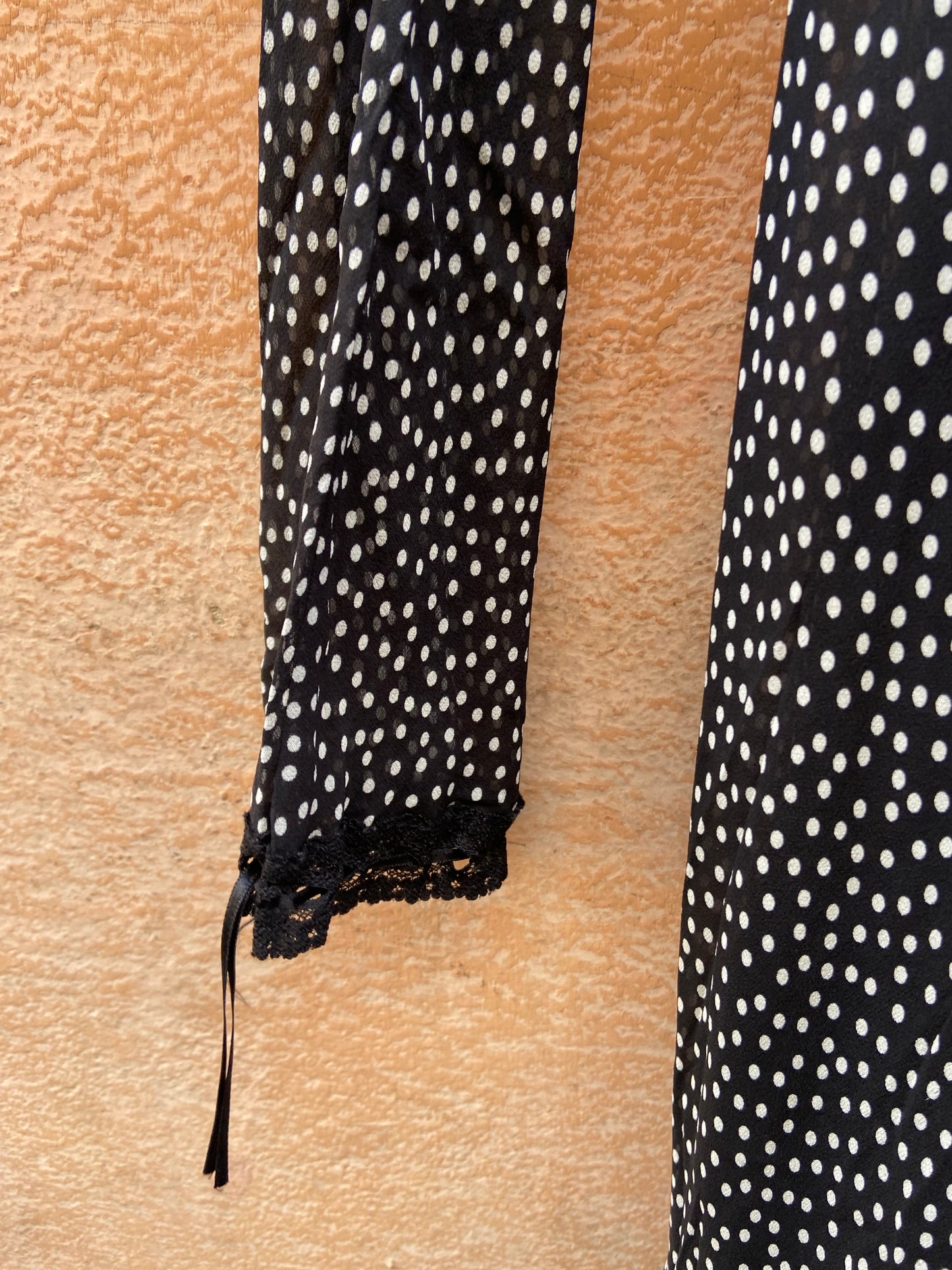 Twinset abito seta pois