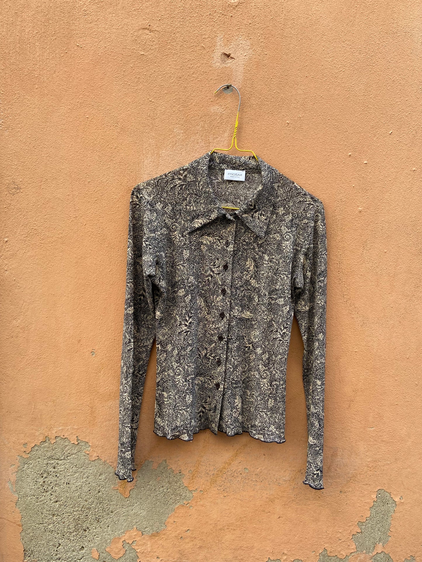 Camicia stretch motivi