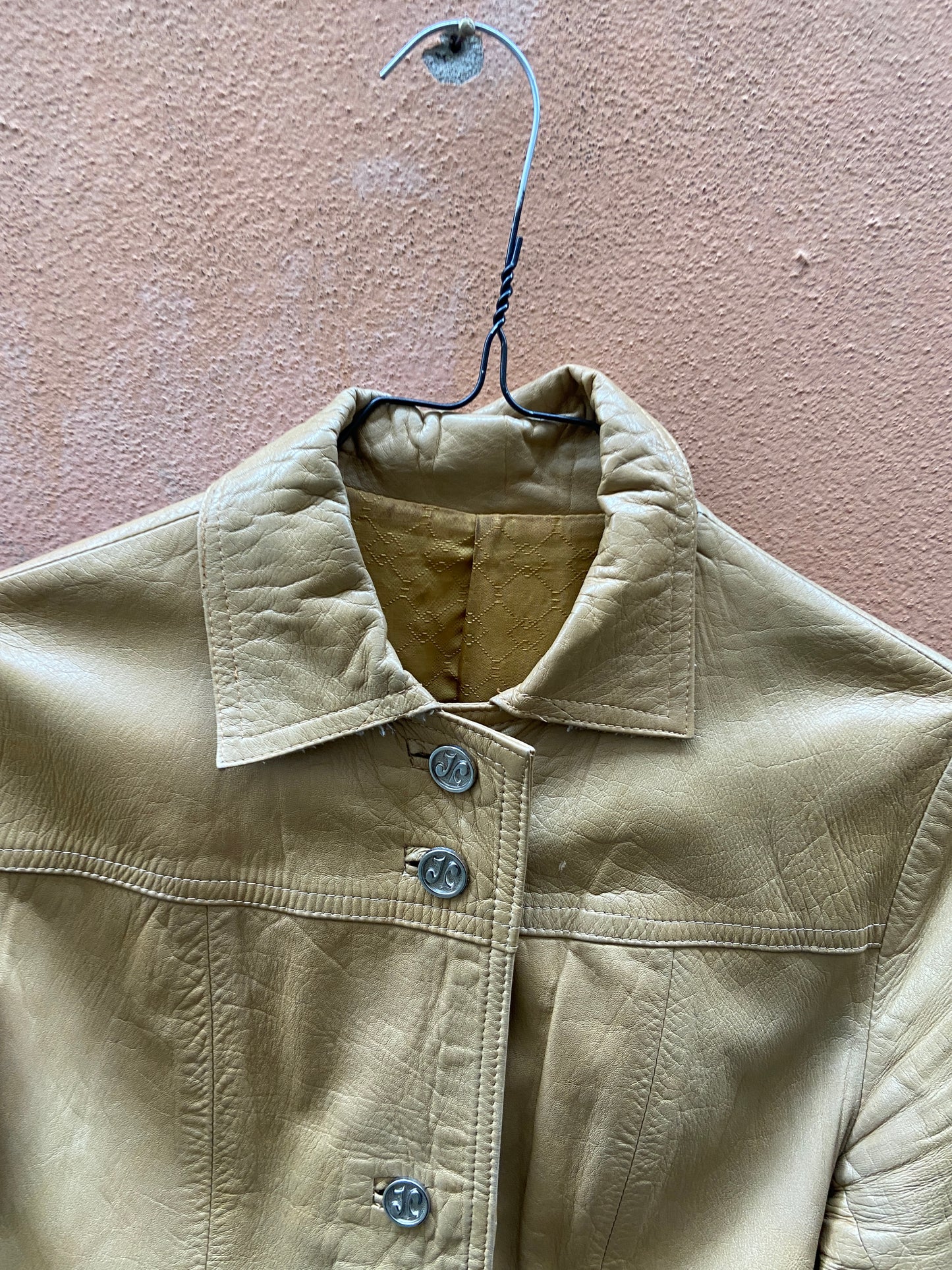 Giacca pelle 70s