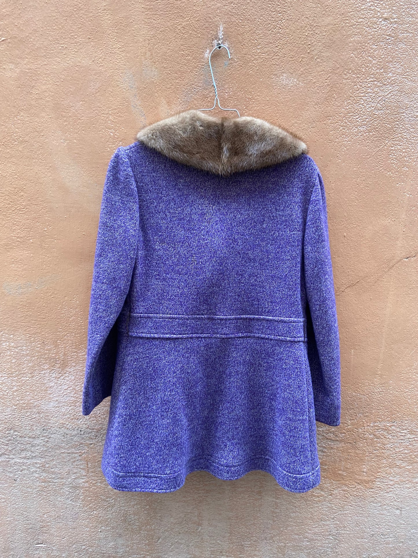 Completo elegante mélange violetto