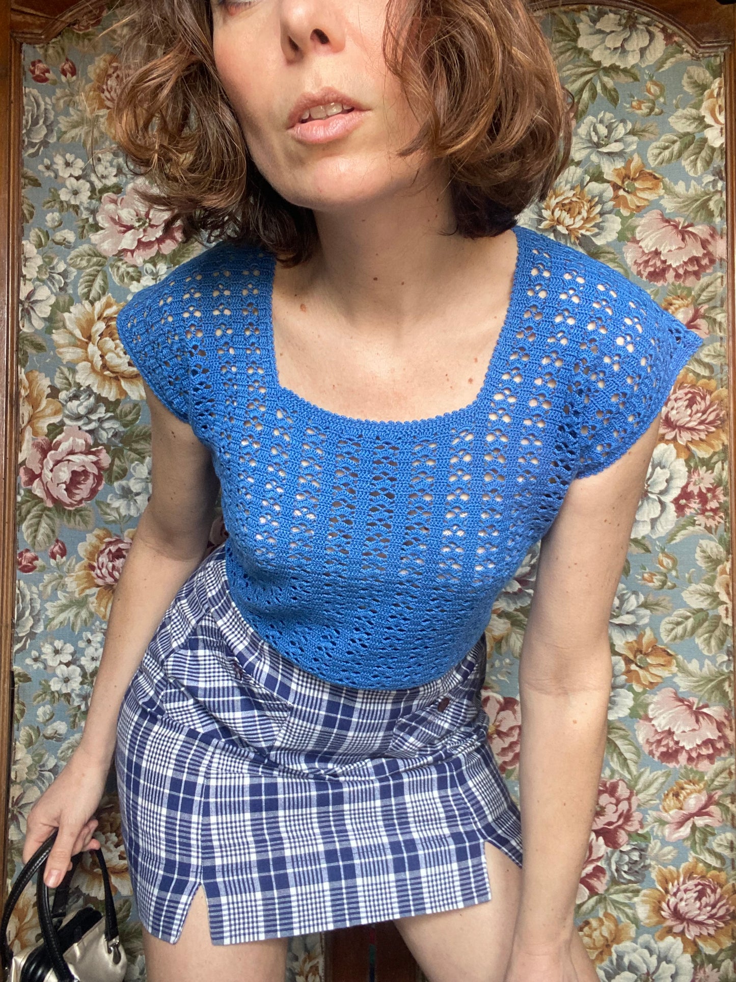 Maglia crochet carta zucchero