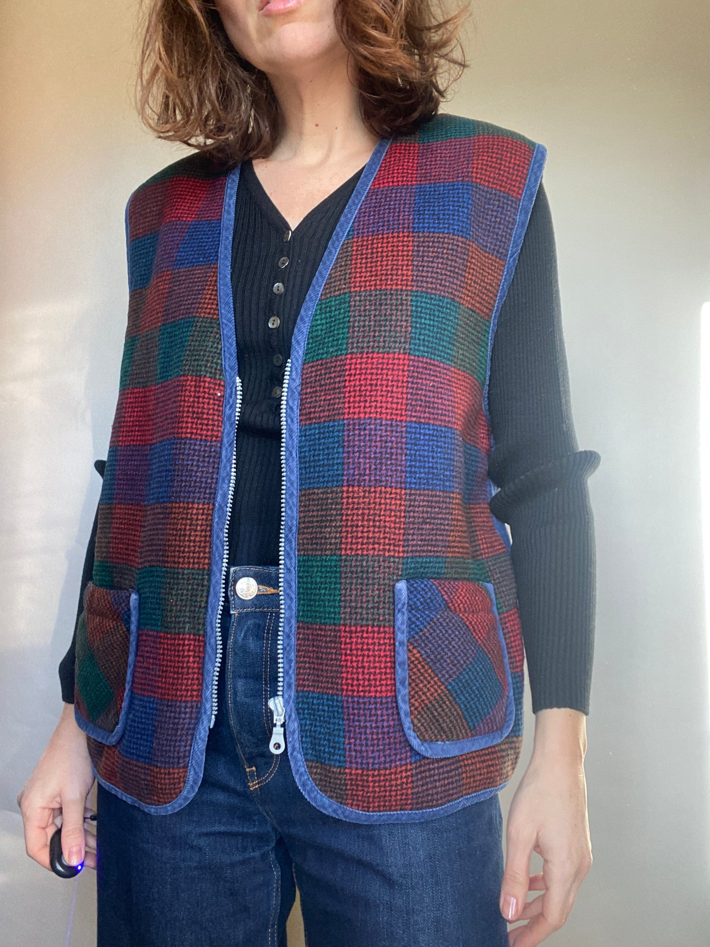 Gilet trapuntato unisex